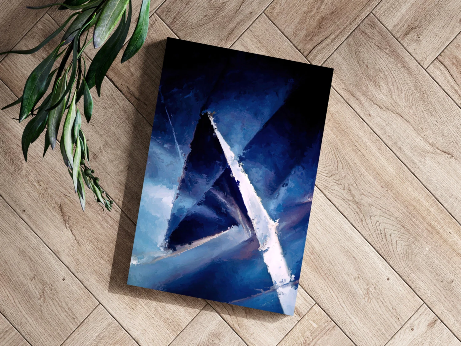 Abstract Geometry Aluminum Print - Image 3
