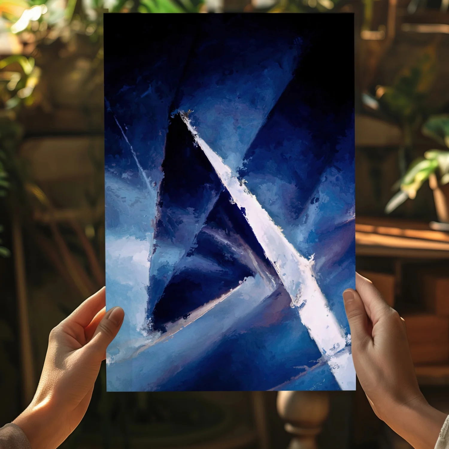 Abstract Geometry Aluminum Print - Image 5