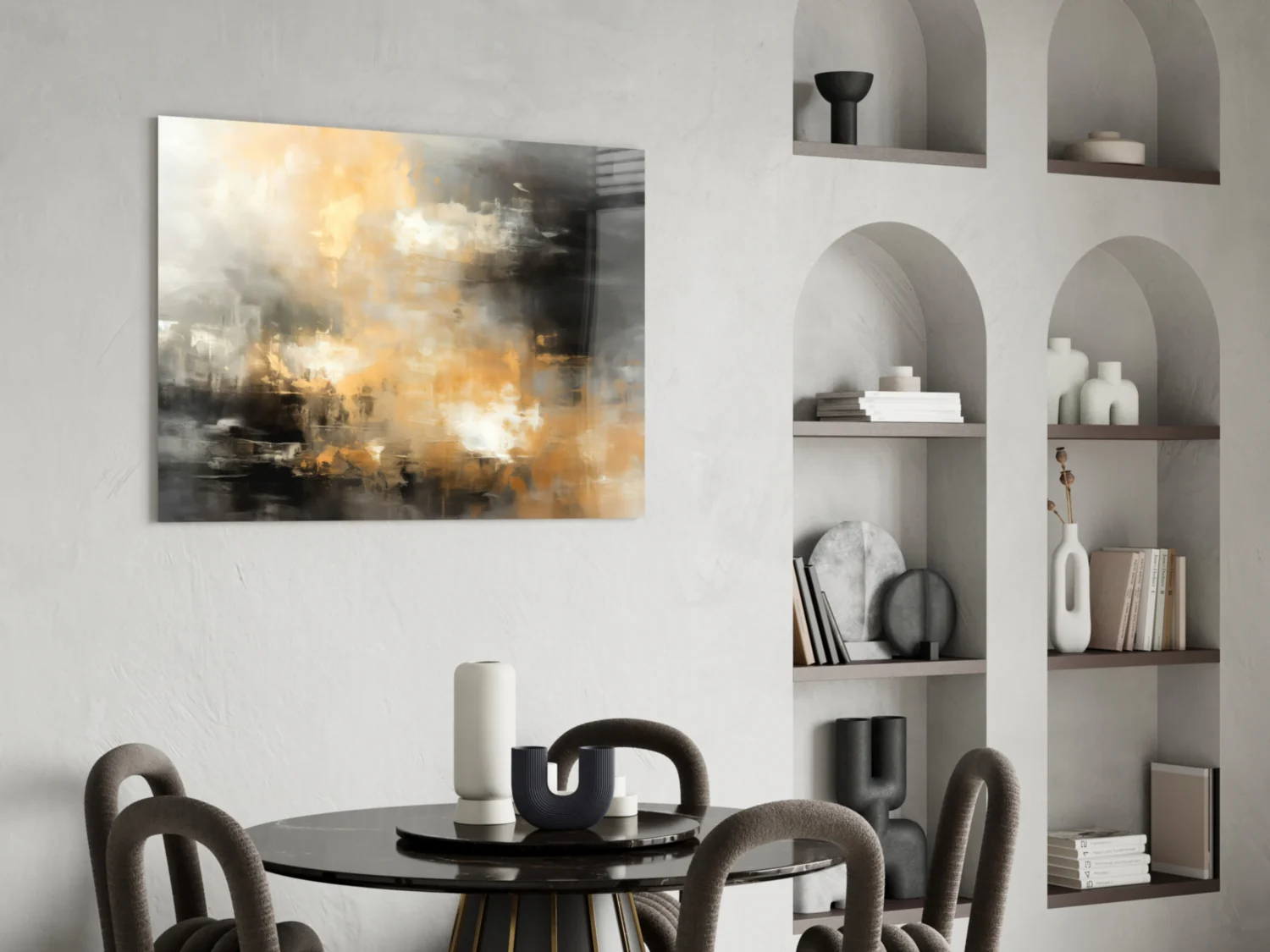 Abstract Glass Wall Art|| Designer's Collection - Image 6