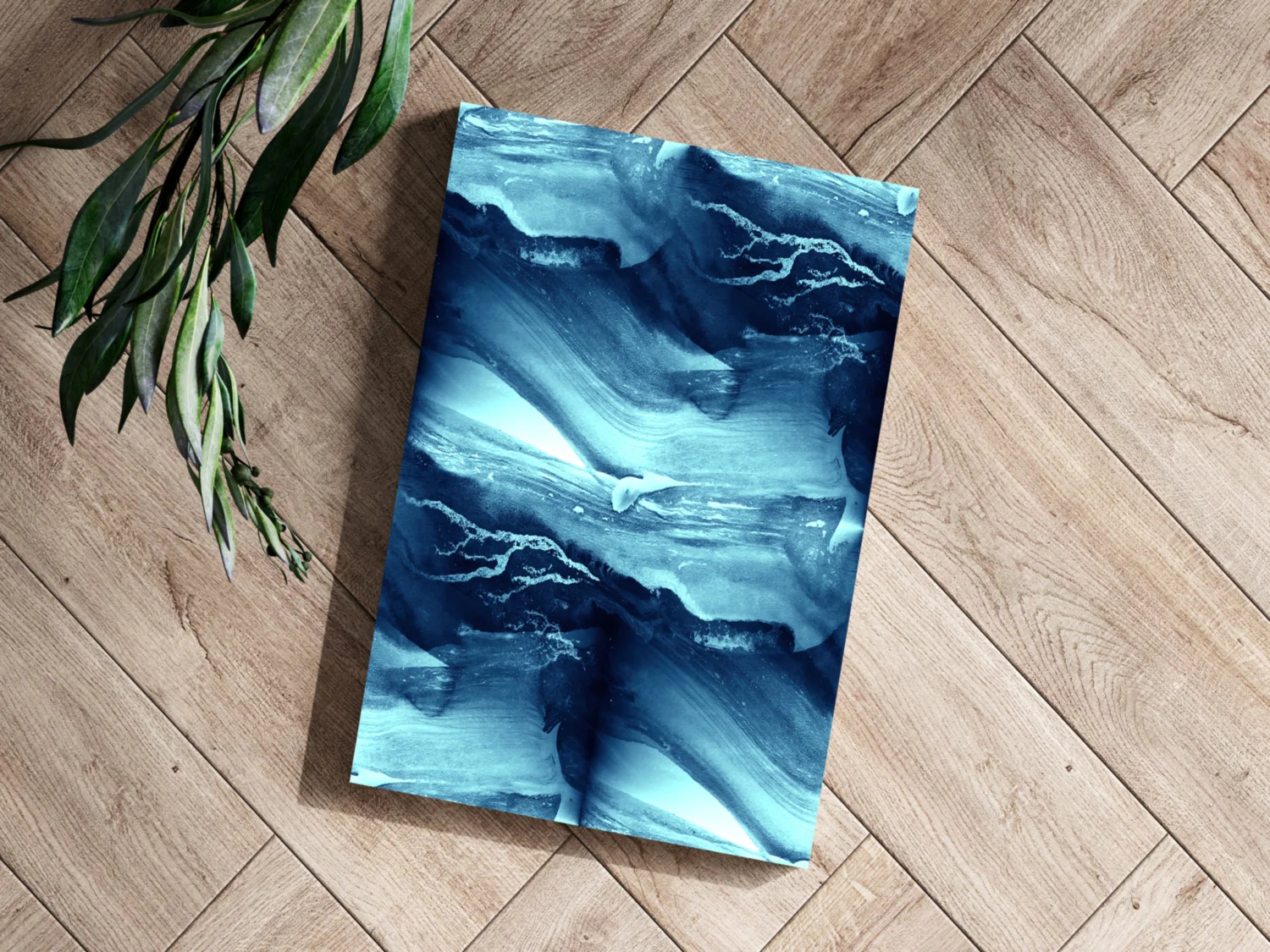 Abstract Shape Aluminum Print - Image 3