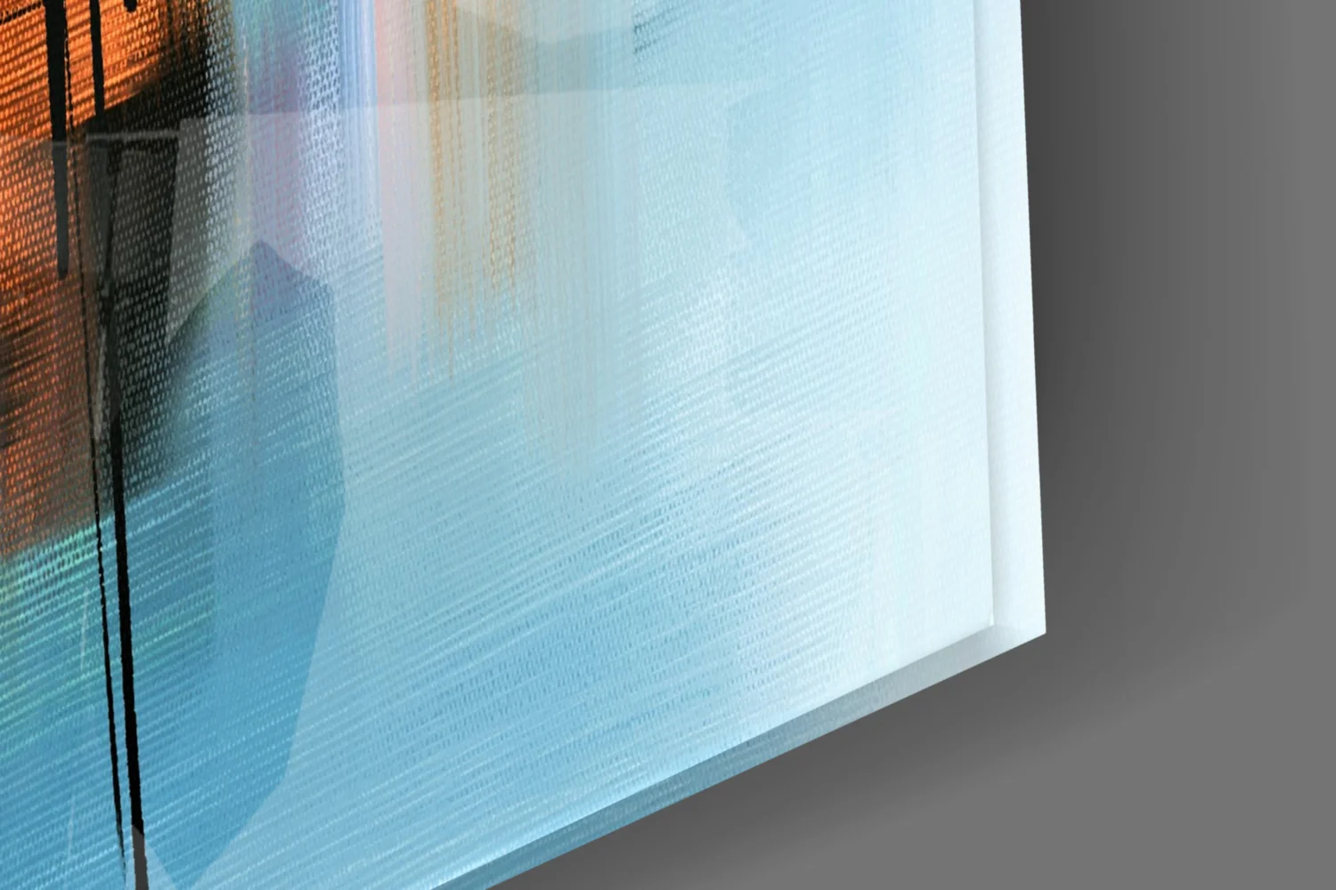 Abstract Silhouette Glass Wall Art - Image 7
