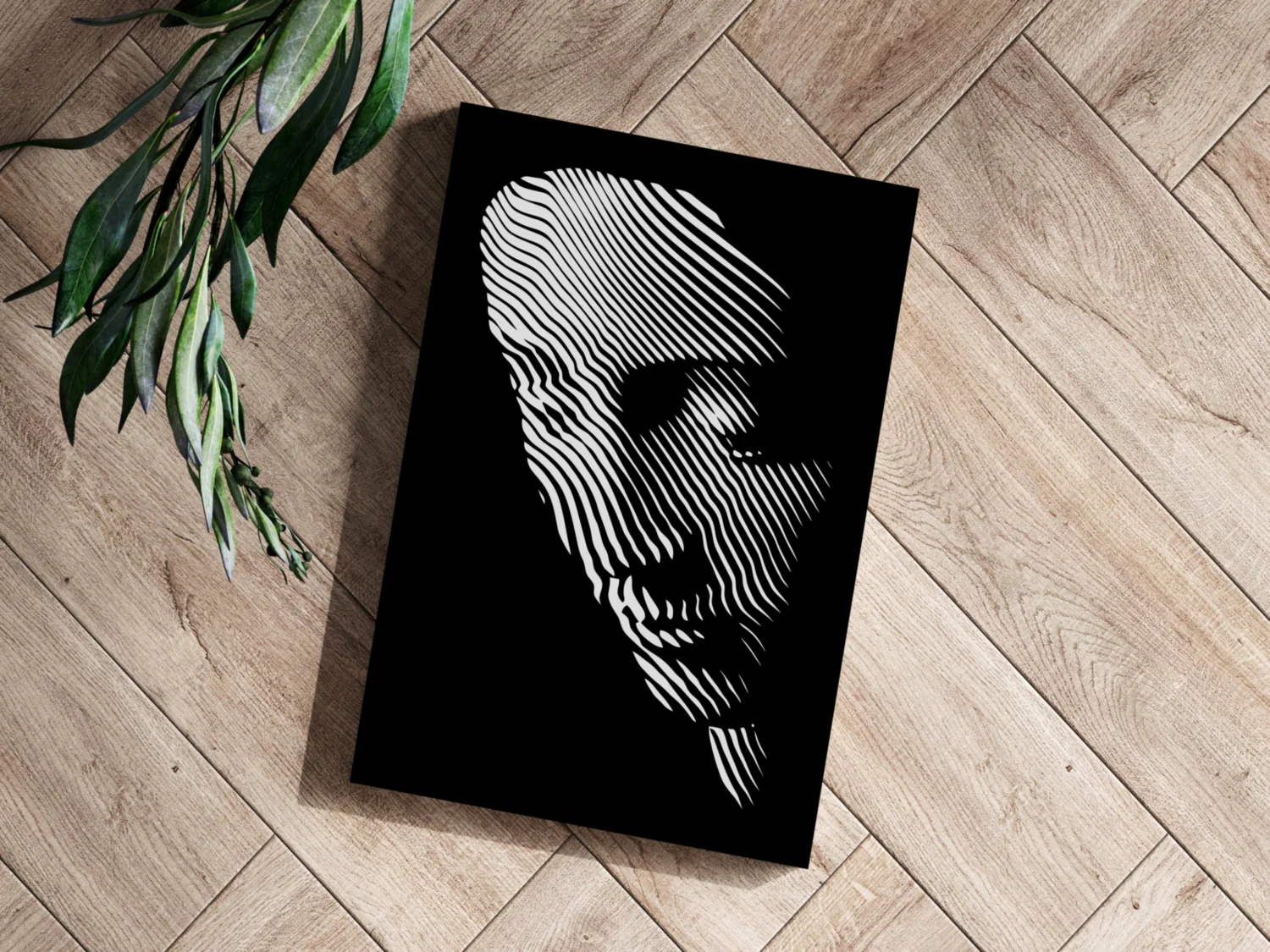 Abstract Statue Aluminum Print - Image 3