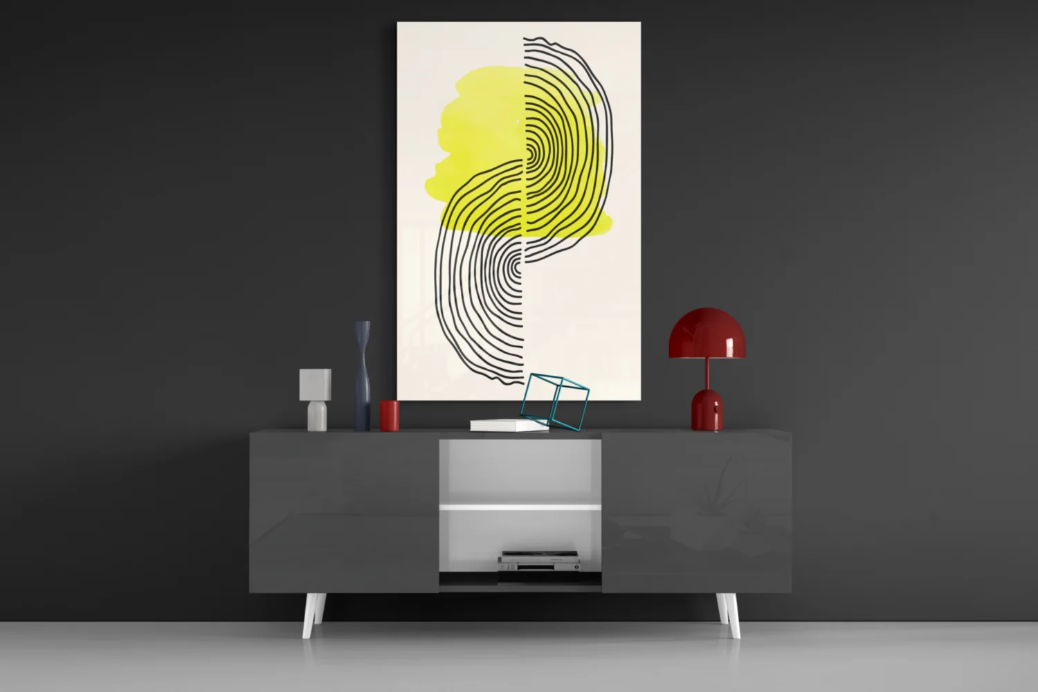 Abstract Sun Glass Wall Art - Image 9