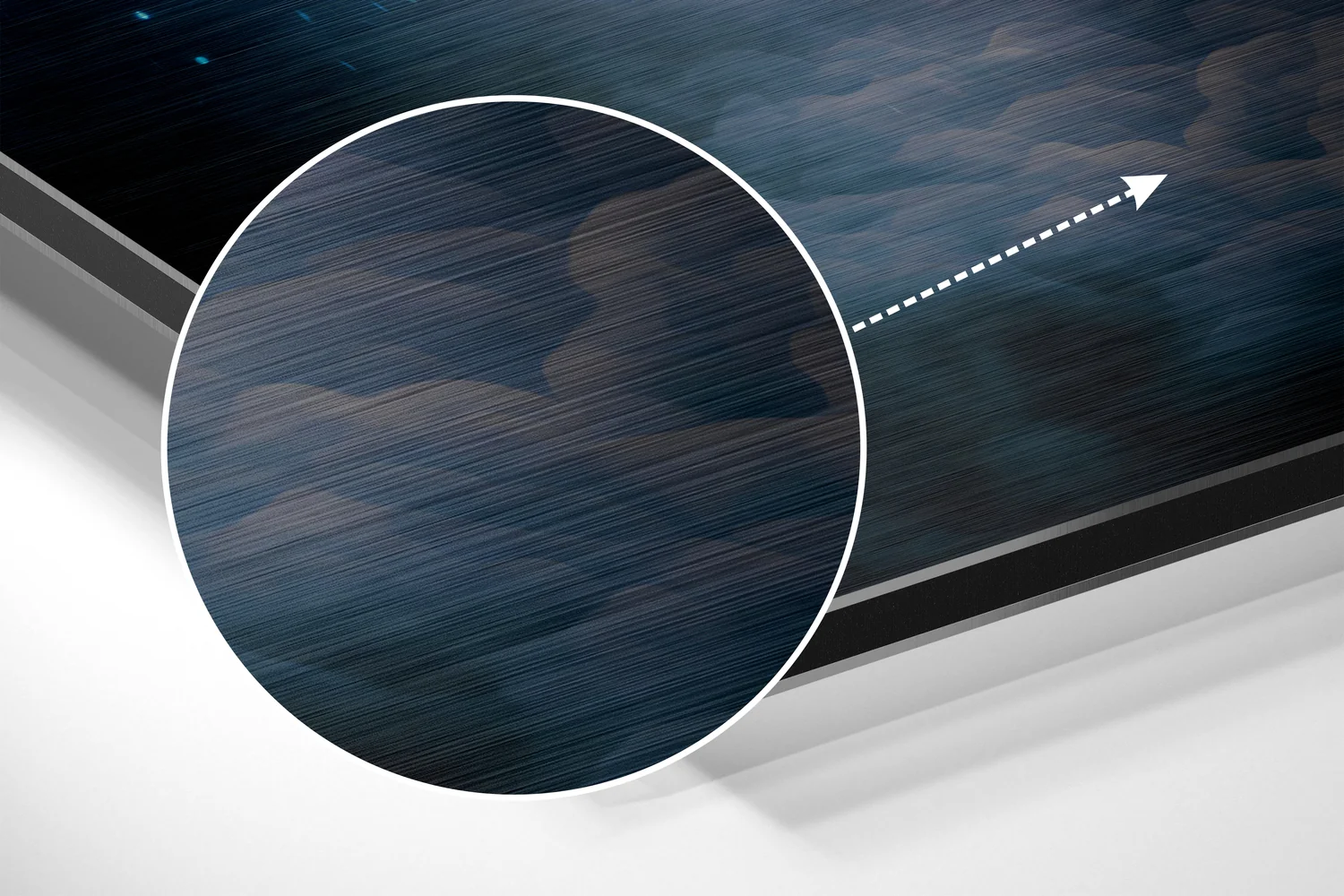 Man Brushed Aluminum Dibond Wall Art - Image 3