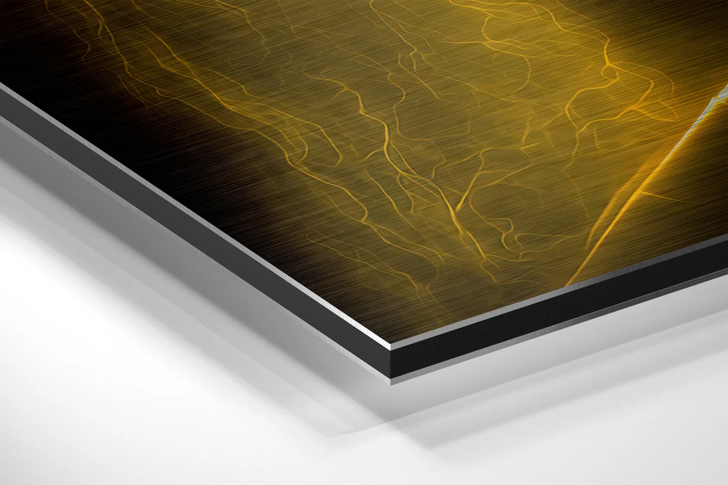 Revenge in His Eyes Brushed Aluminum Dibond Wall Art - Image 2