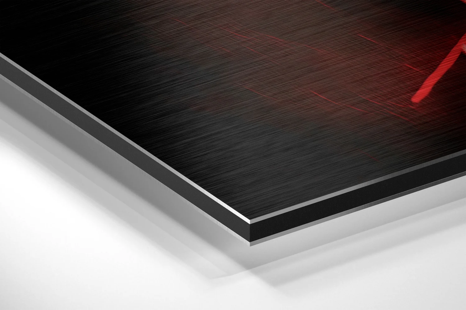 Revenge in His Eyes Brushed Aluminum Dibond Wall Art - Image 2