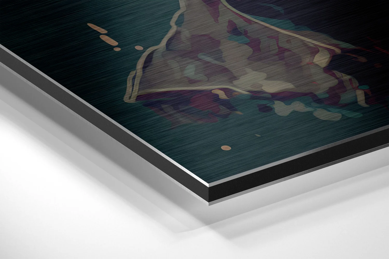 Underground Boxing Brushed Aluminum Dibond Wall Art - Image 2