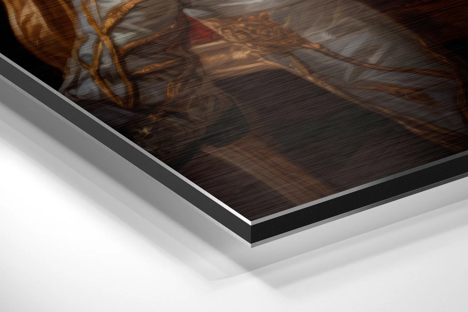 Stage Legend Silhouette Brushed Aluminum Dibond Wall Art - Image 2
