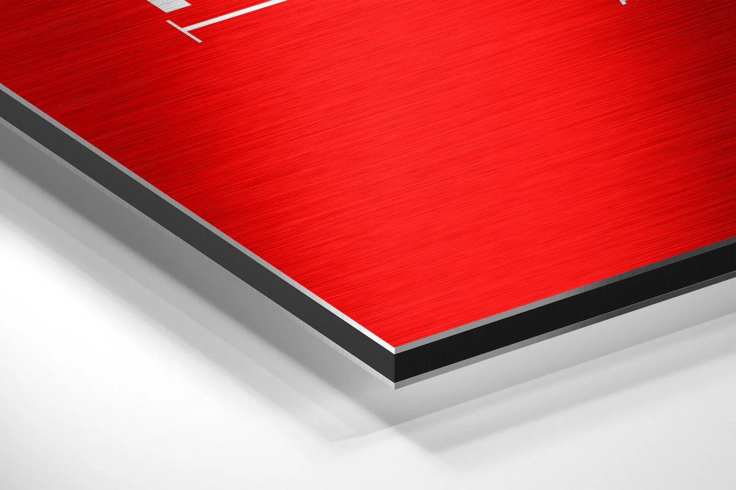Hahaha Brushed Aluminum Dibond Wall Art - Image 2