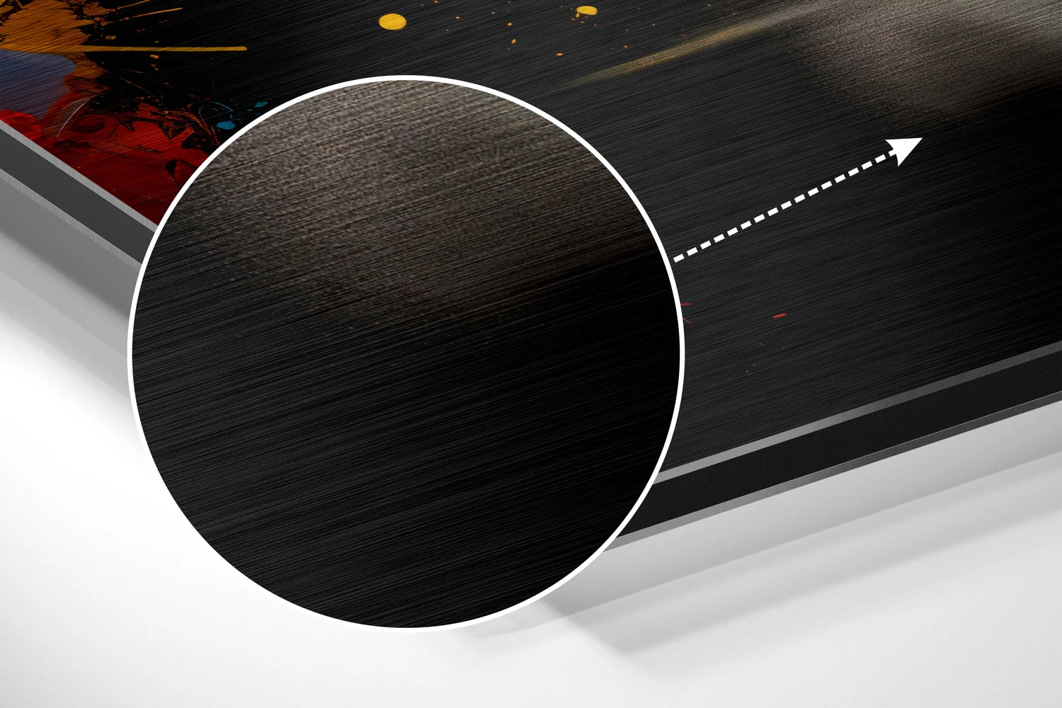 Bull Brushed Aluminum Dibond Wall Art - Image 3