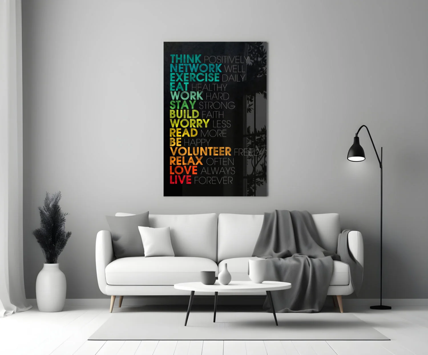 Advices Glass Wall Art - Image 4