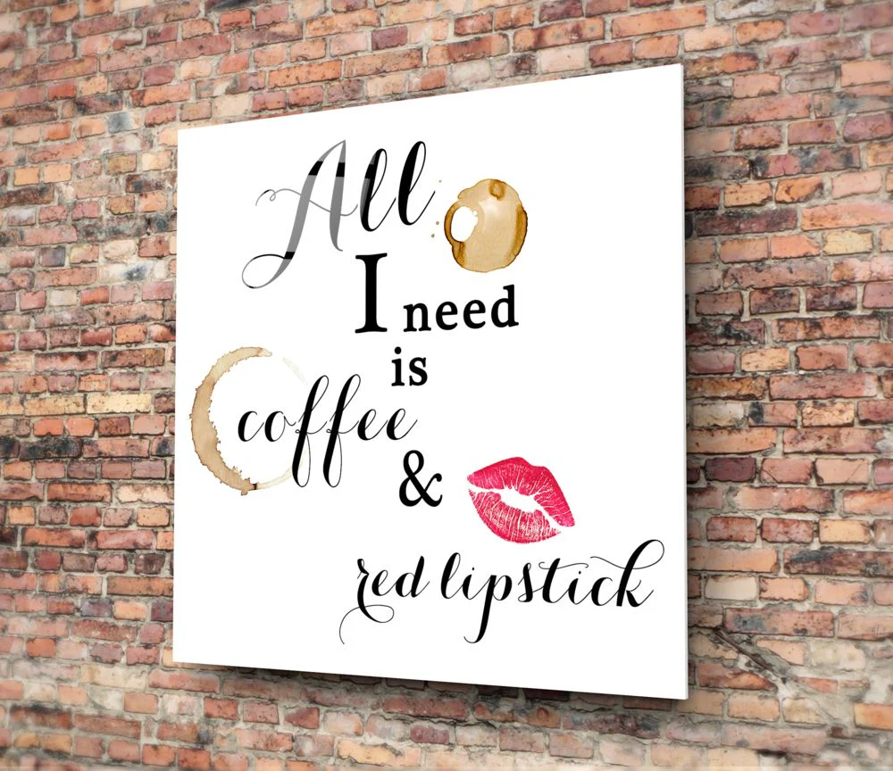 All I Need Glass Wall Art - Image 4