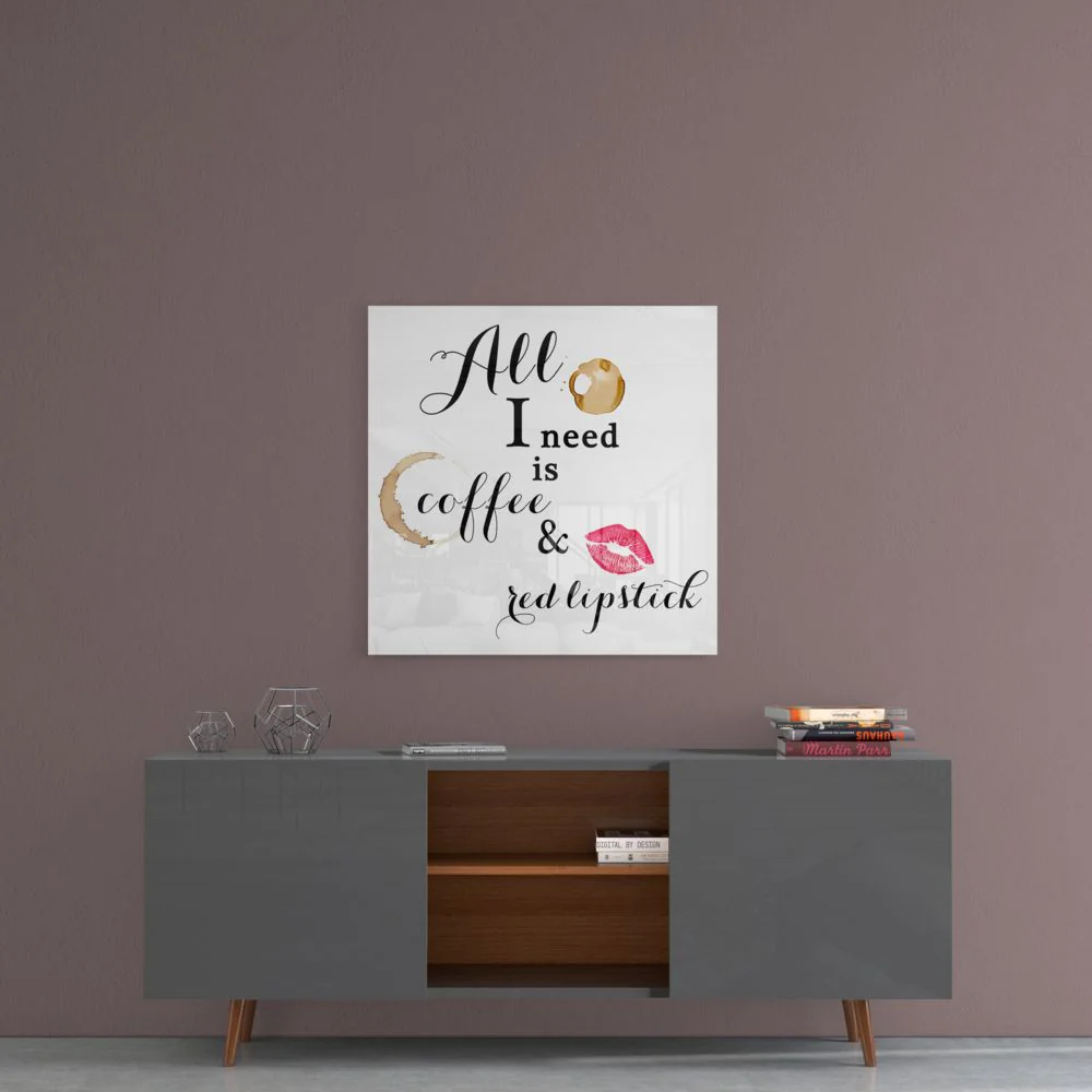 All I Need Glass Wall Art - Image 5