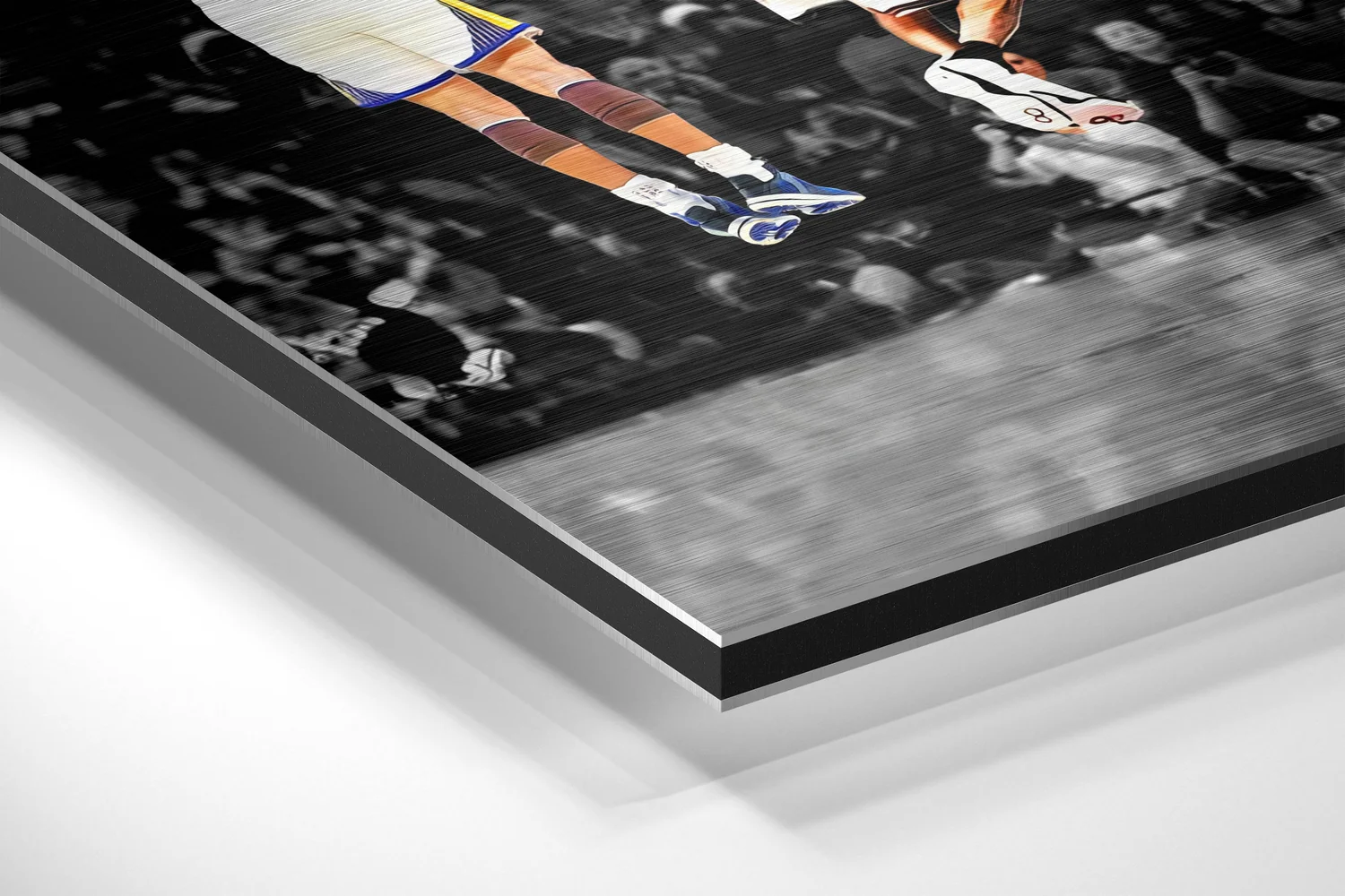 All Star Brushed Aluminium Dibond Wall Art - Image 2