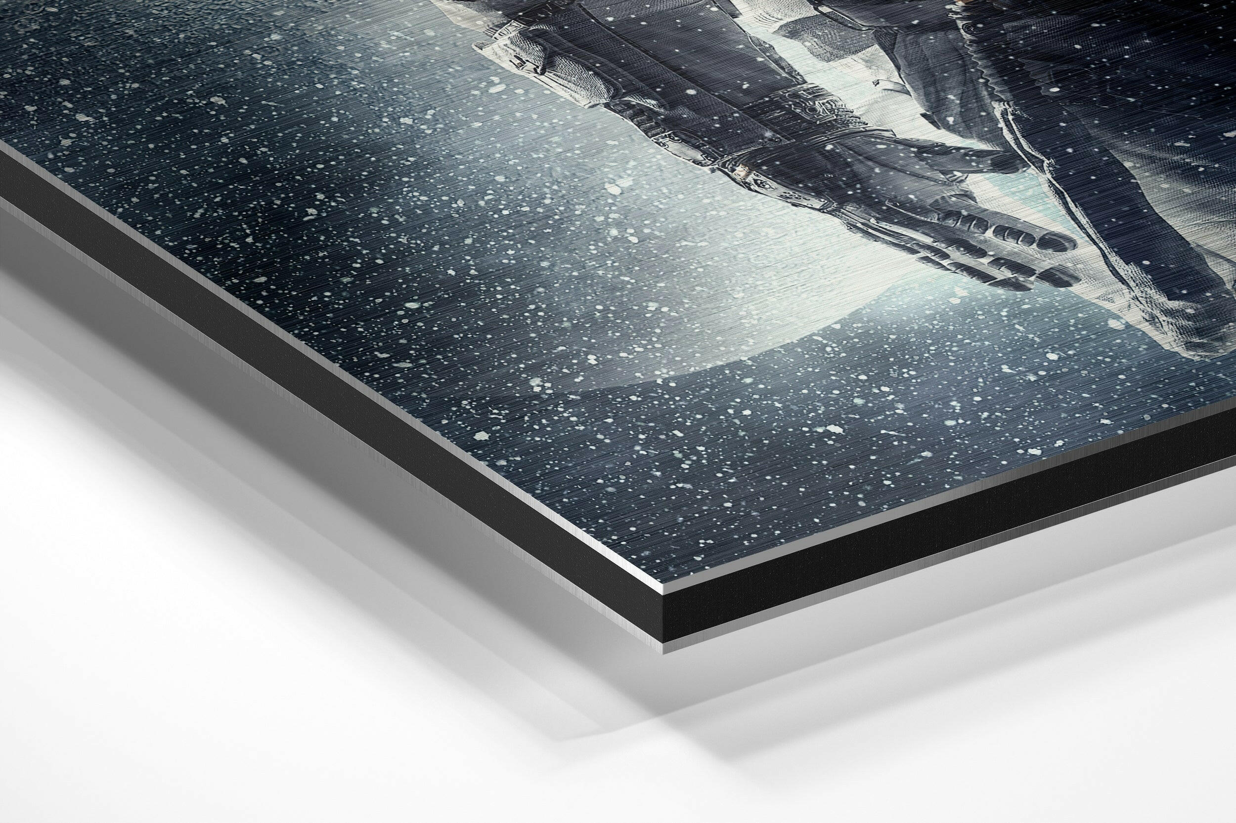 Space Traveller Brushed Aluminium Dibond Wall Art - Image 2