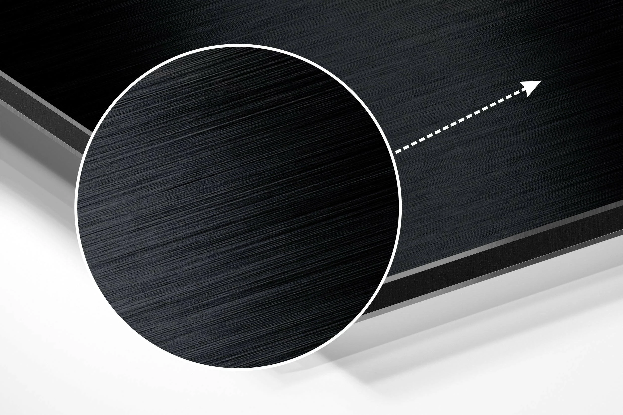 Eyelashes Brushed Aluminium Dibond Wall Art - Image 3