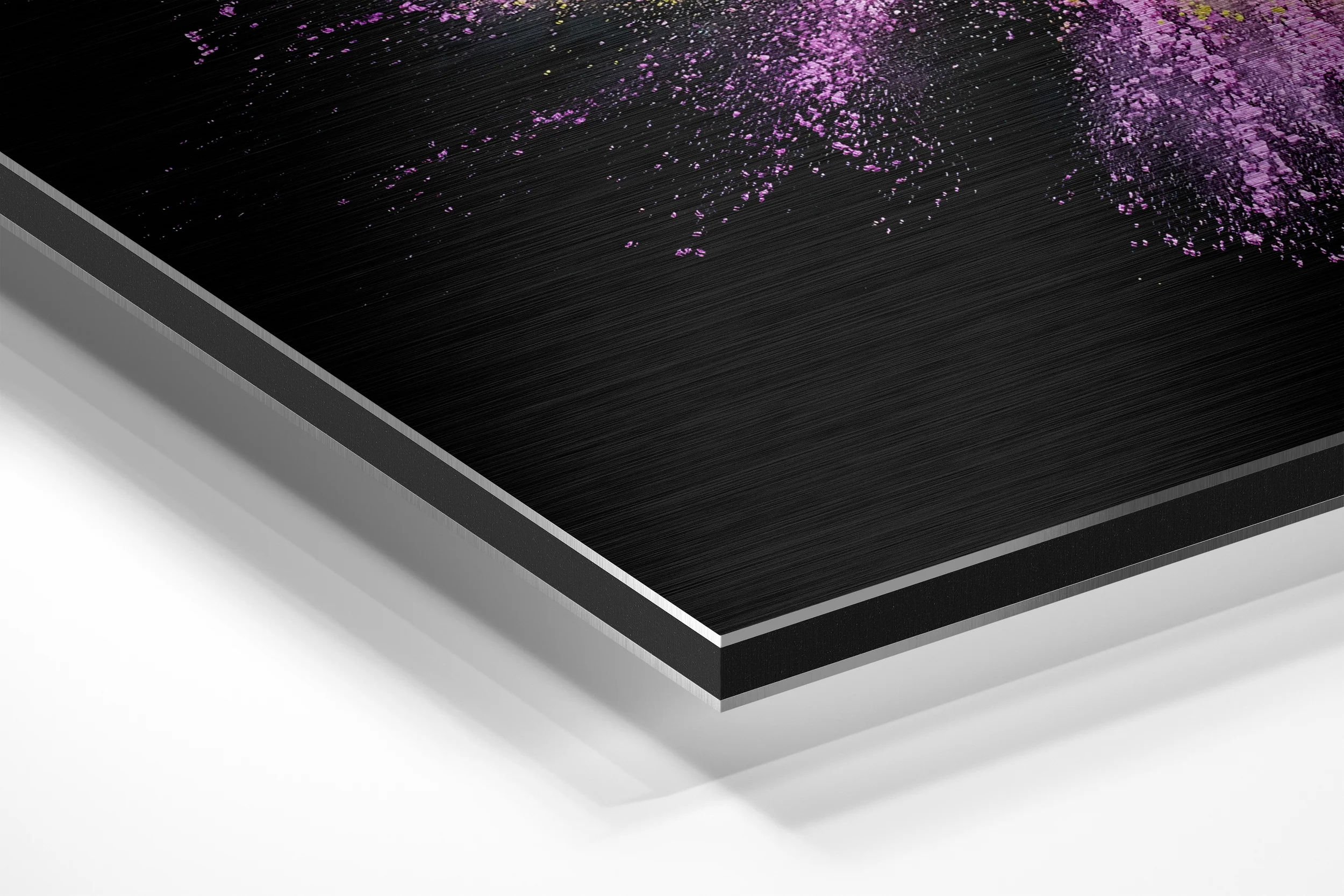 Color Burst Brushed Aluminium Dibond Wall Art - Image 2