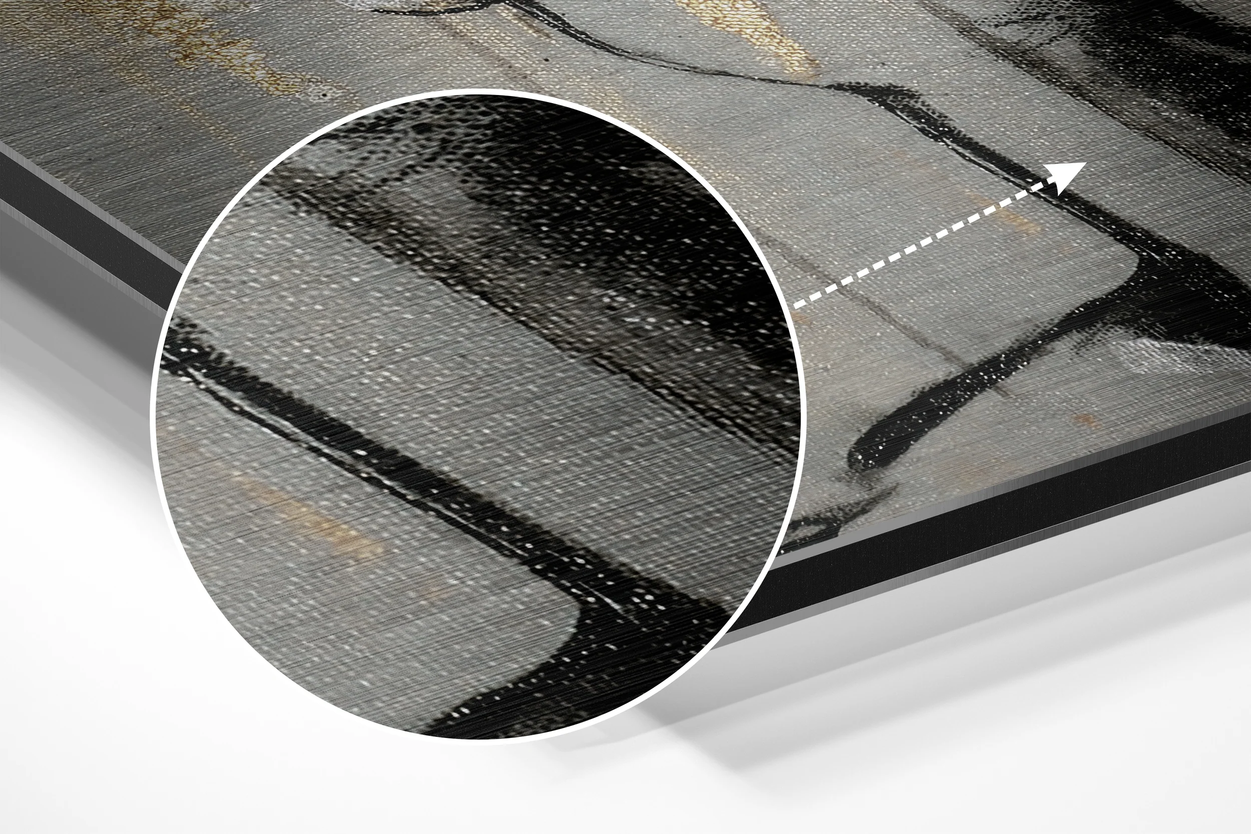 Women Brushed Aluminium Dibond Wall Art - Image 3