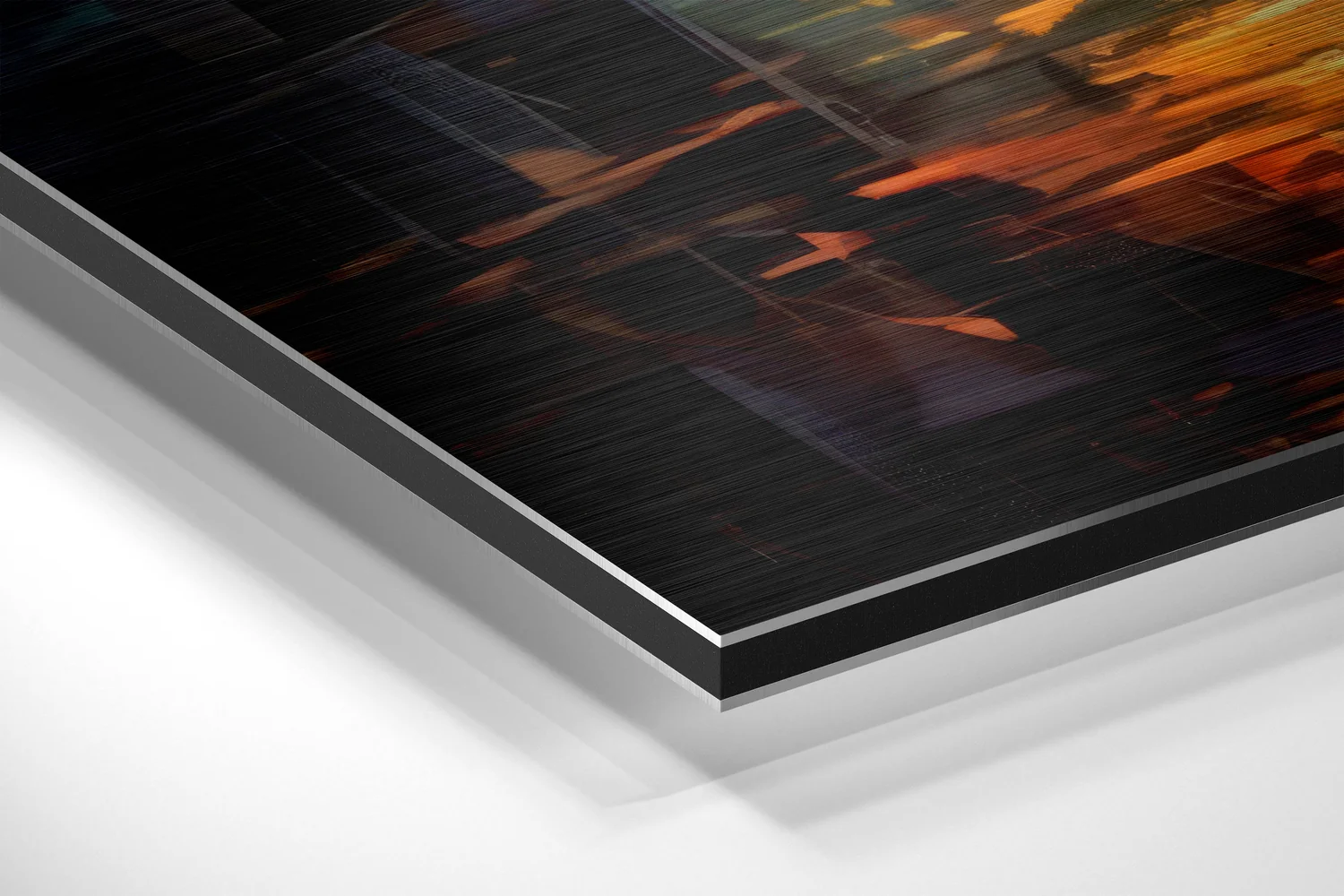 Alone Brushed Aluminum Dibond Wall Art - Image 2
