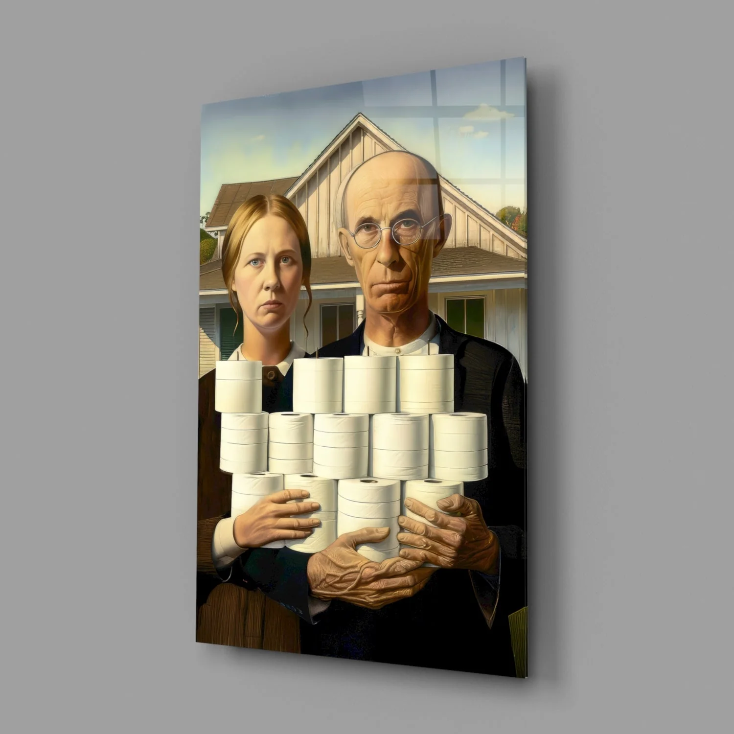 American Nightmare Glass Wall Art || Designer Collection - Image 2