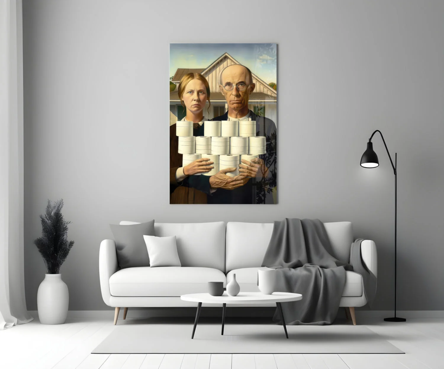 American Nightmare Glass Wall Art || Designer Collection - Image 3