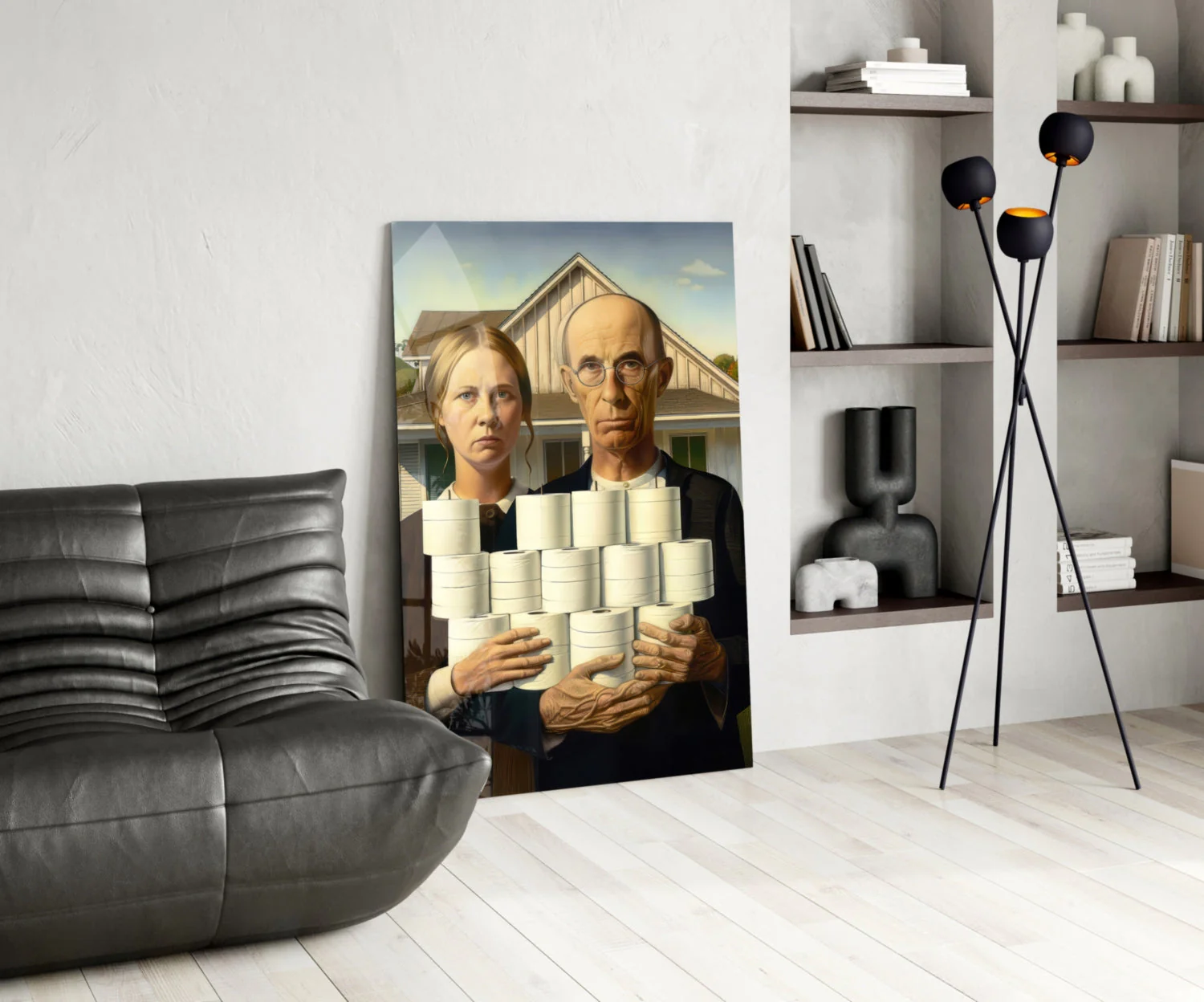 American Nightmare Glass Wall Art || Designer Collection - Image 5