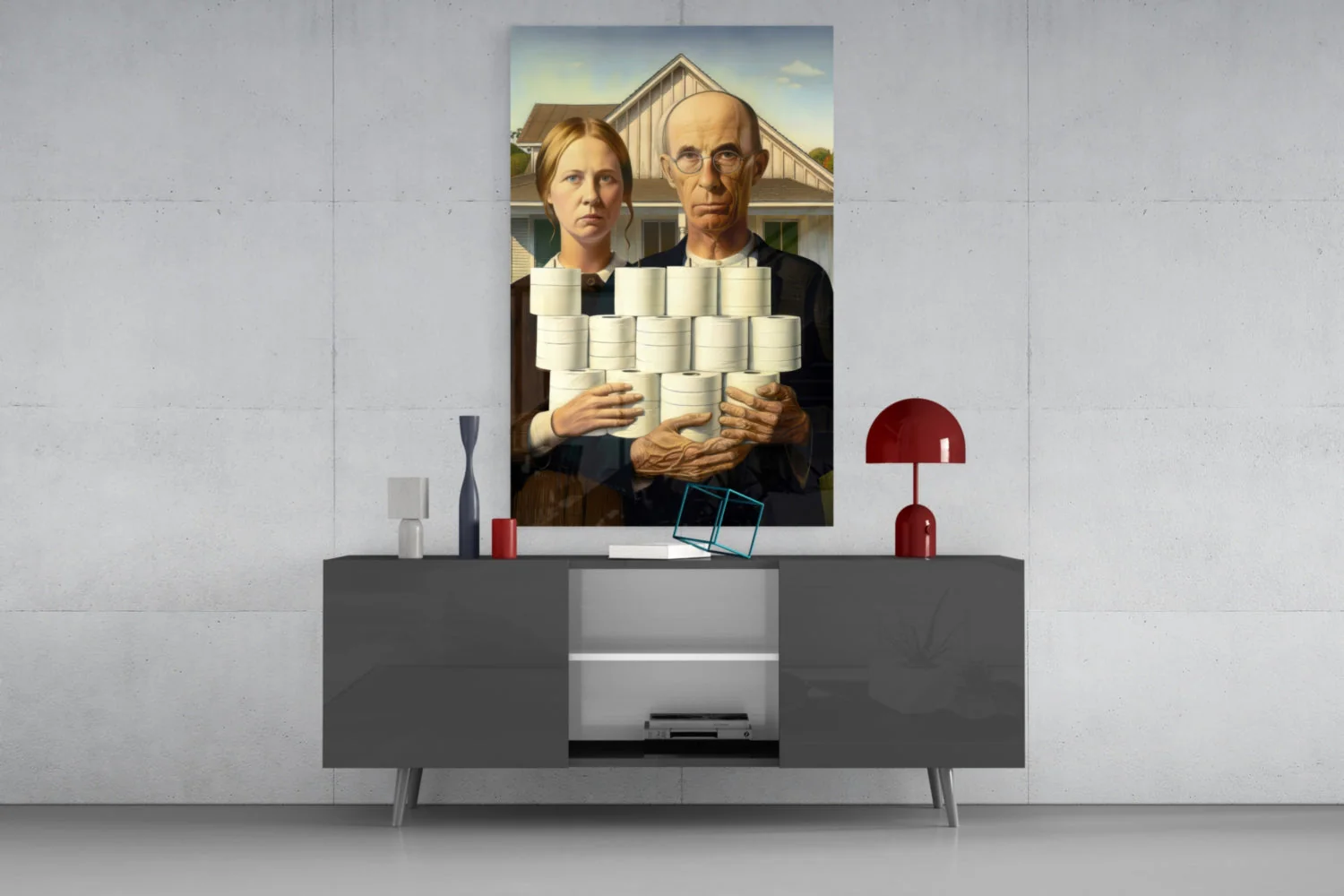 American Nightmare Glass Wall Art || Designer Collection - Image 8