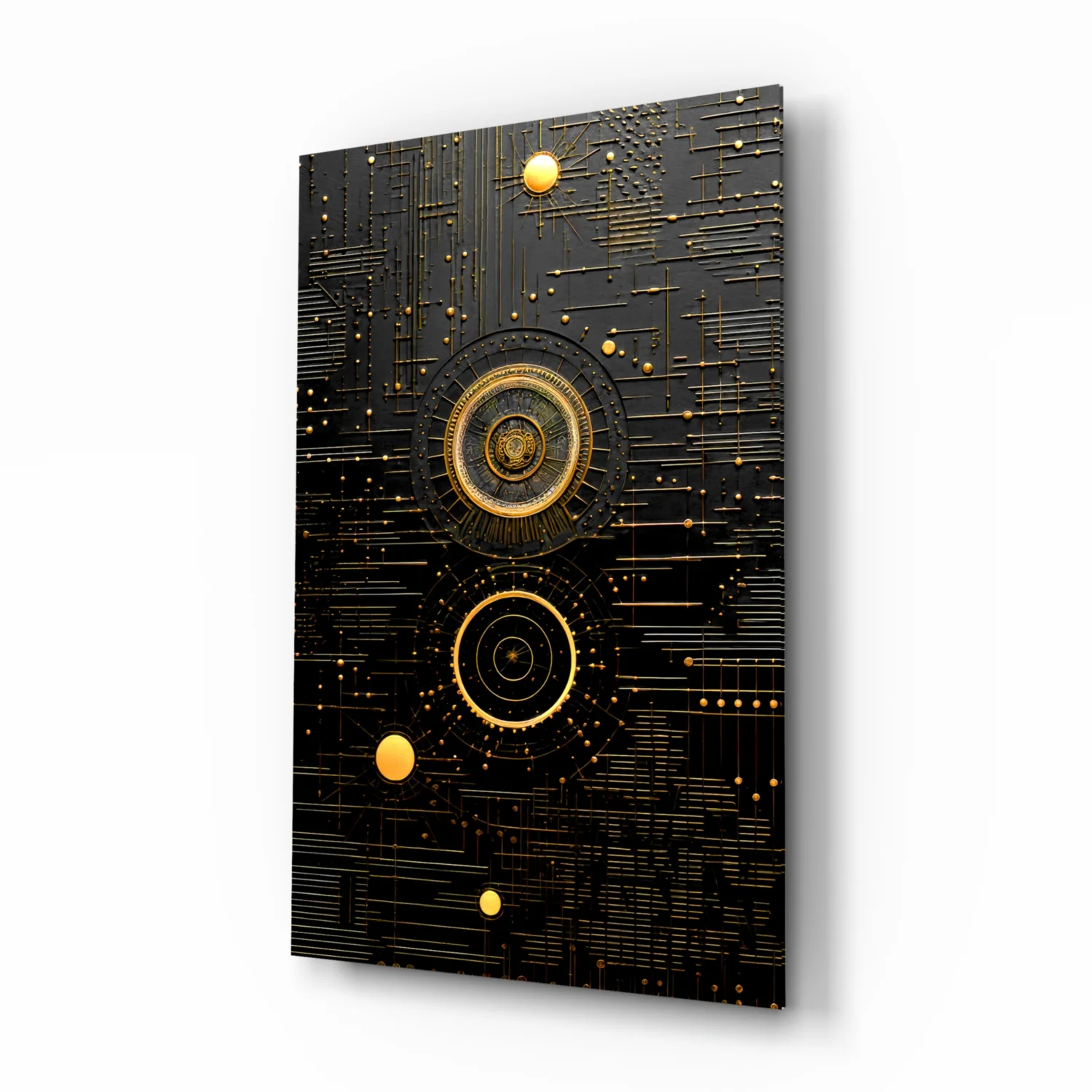 Ancient Sky Glass Wall Art|| Designer's Collection - Image 2