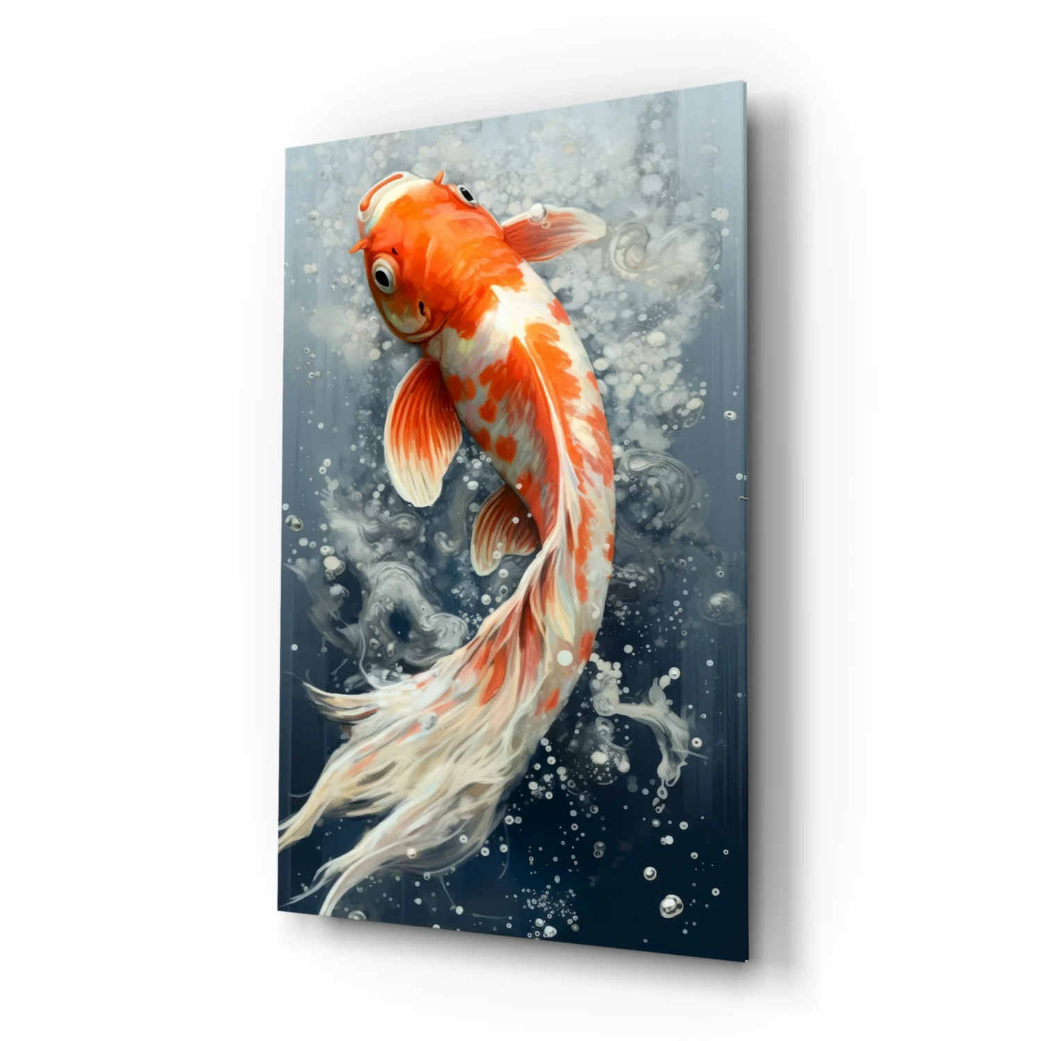 Angelfish Glass Wall Art|| Designer's Collection - Image 2