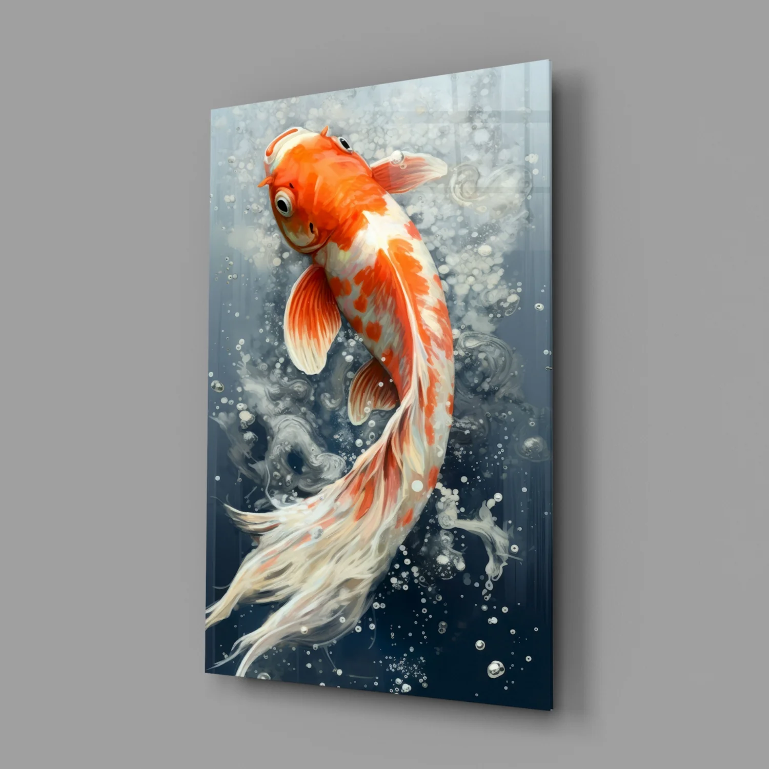 Angelfish Glass Wall Art|| Designer's Collection - Image 3