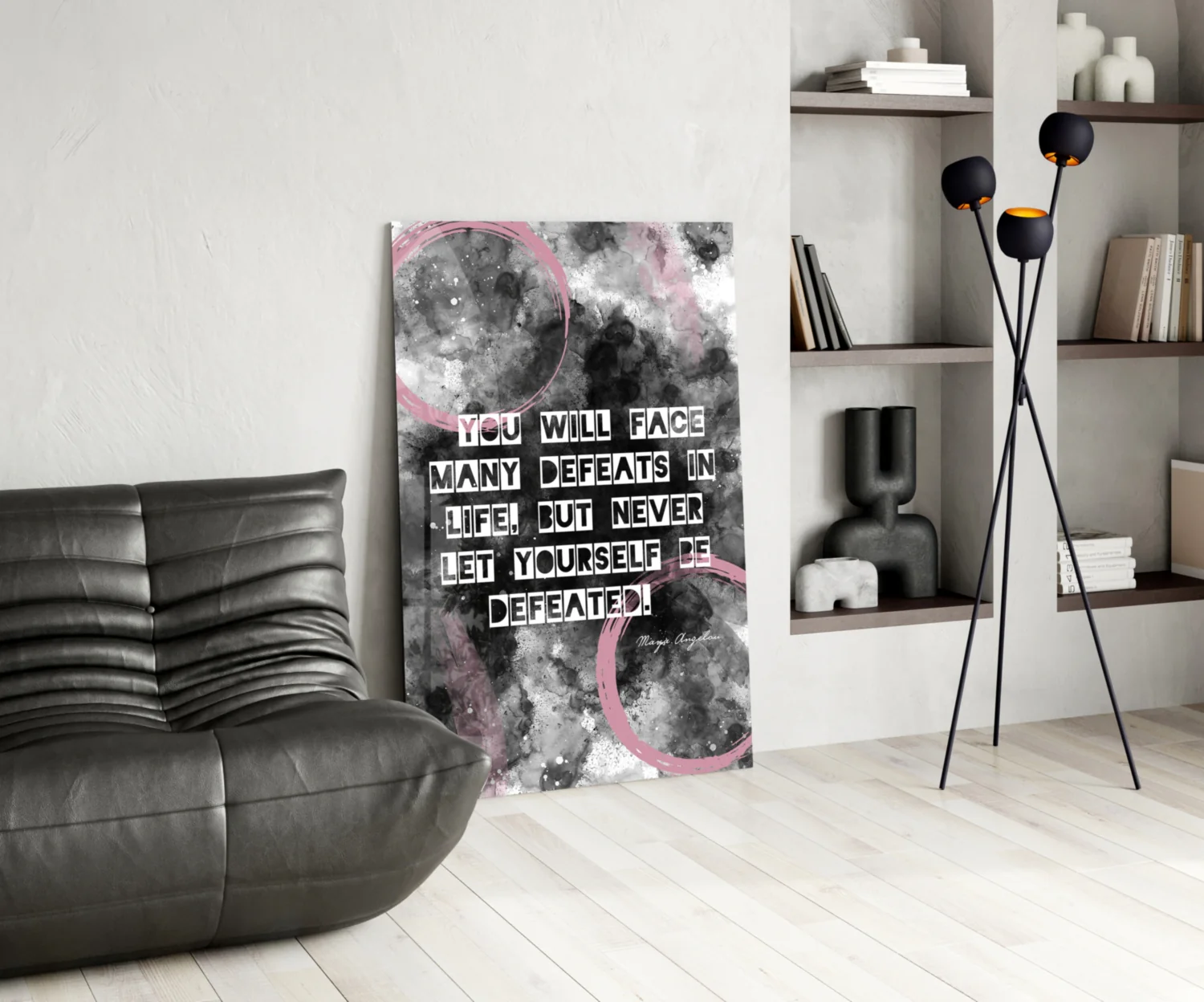 Words of Wisdom Glass Wall Art - Image 5