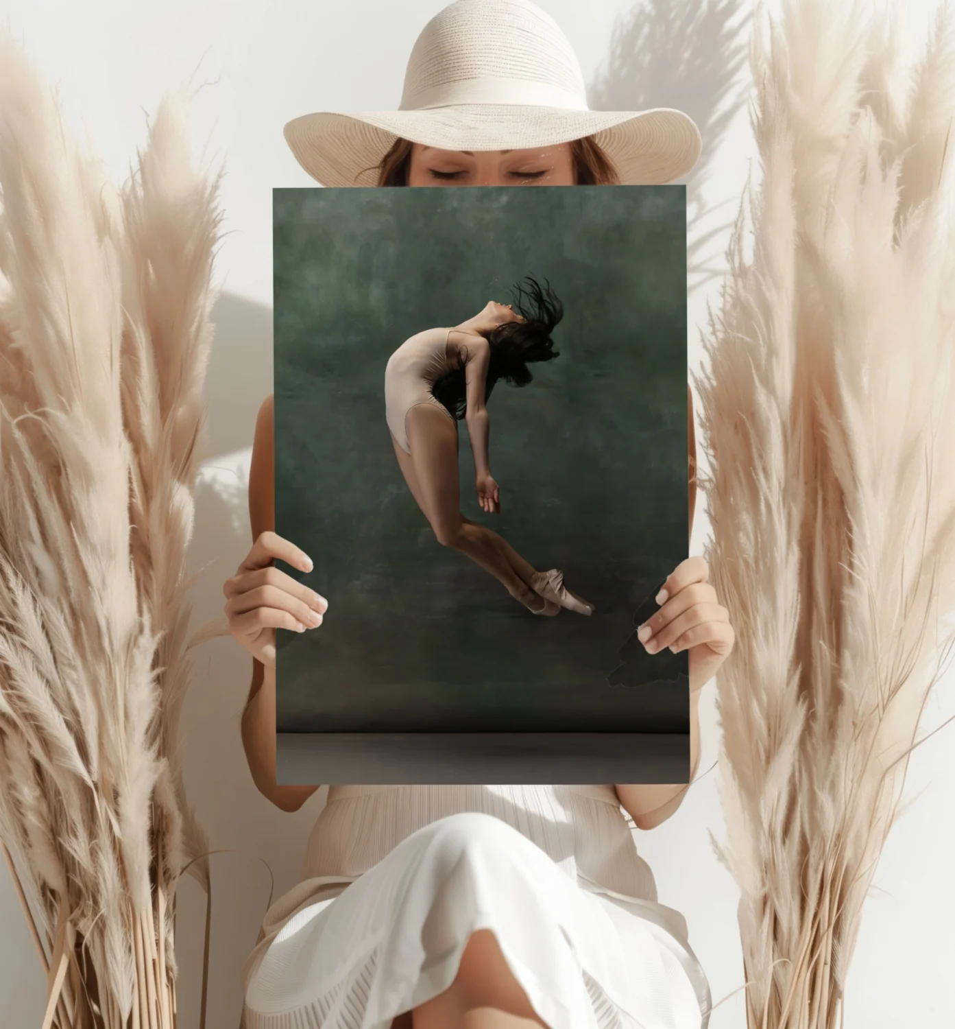 Arched Leap Ballet Dancer Aluminum Print - Image 4