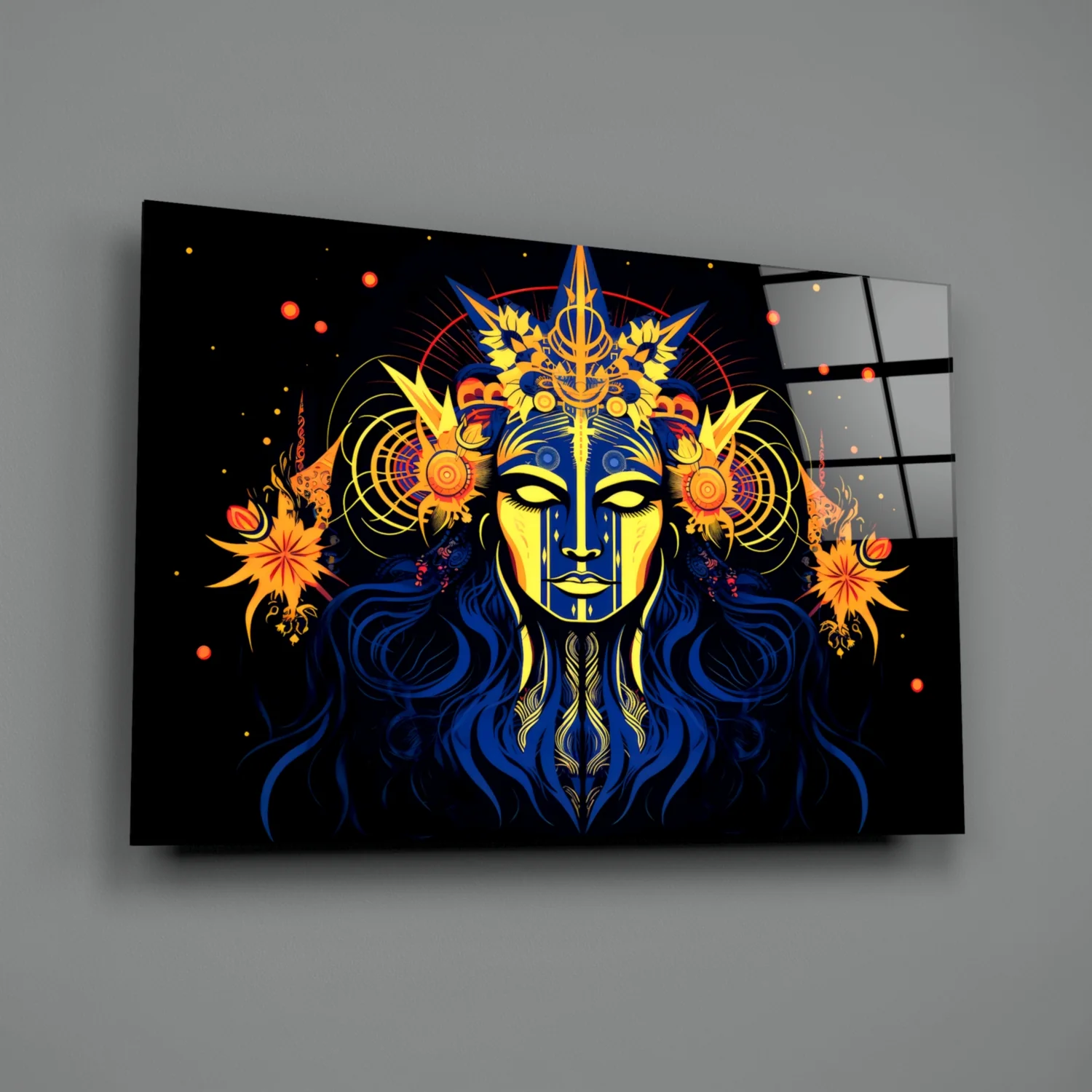 Astrologer Glass Wall Art|| Designer's Collection - Image 3