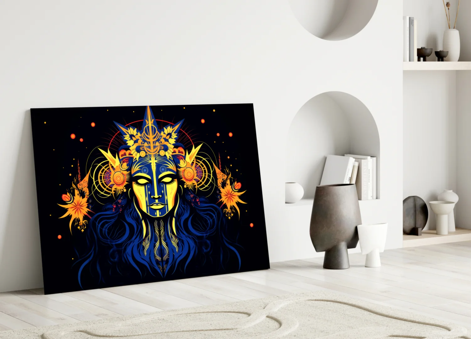 Astrologer Glass Wall Art|| Designer's Collection - Image 4
