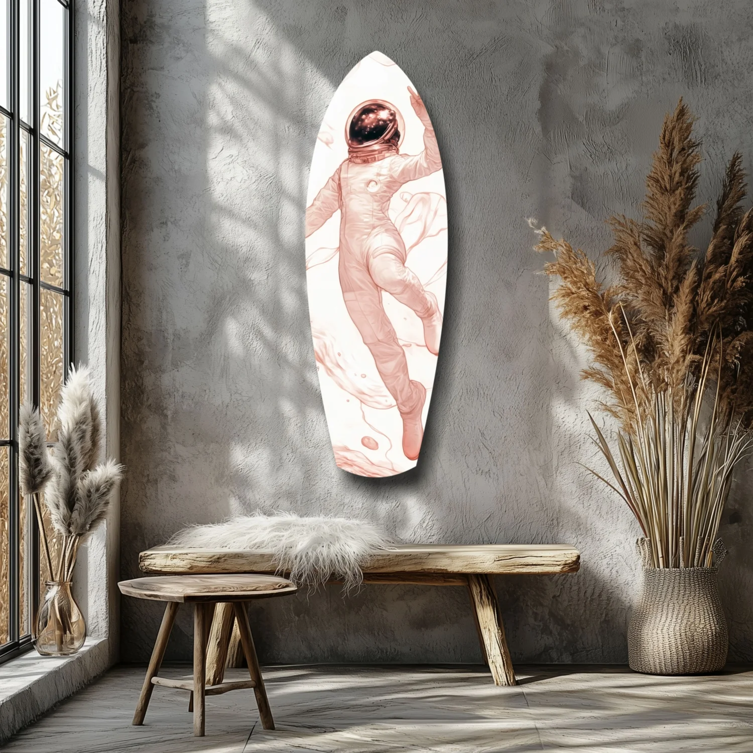 Astronaut in the Ocean Glass Wall Art - Image 7