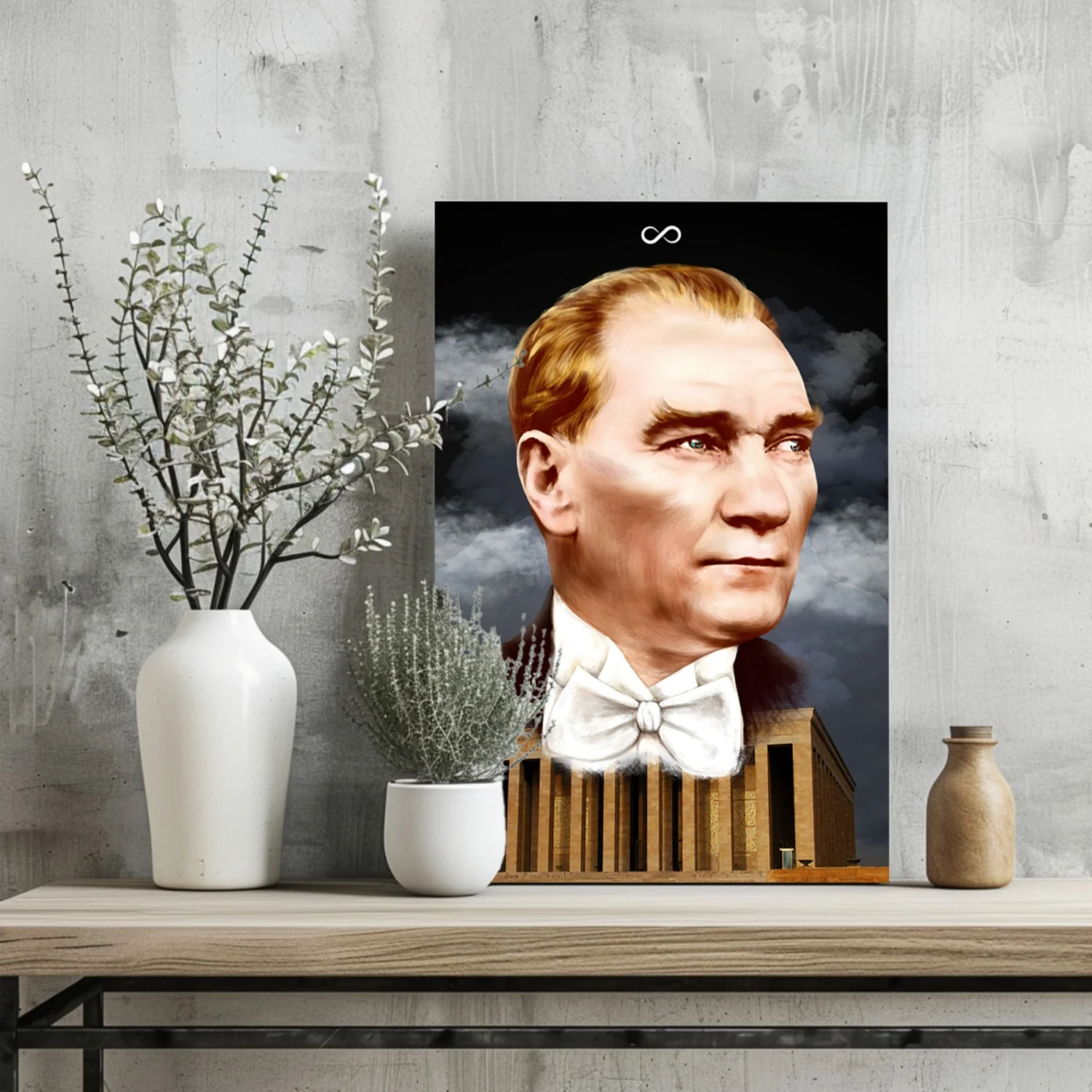 Ataturk and Anitkabir Aluminum Print - Image 2