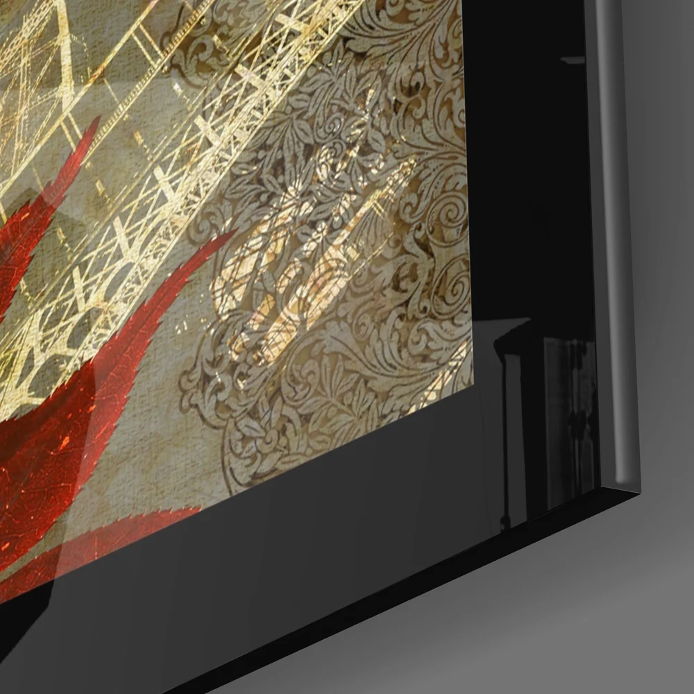 Autumn and Paris Glass Wall Art - Image 3