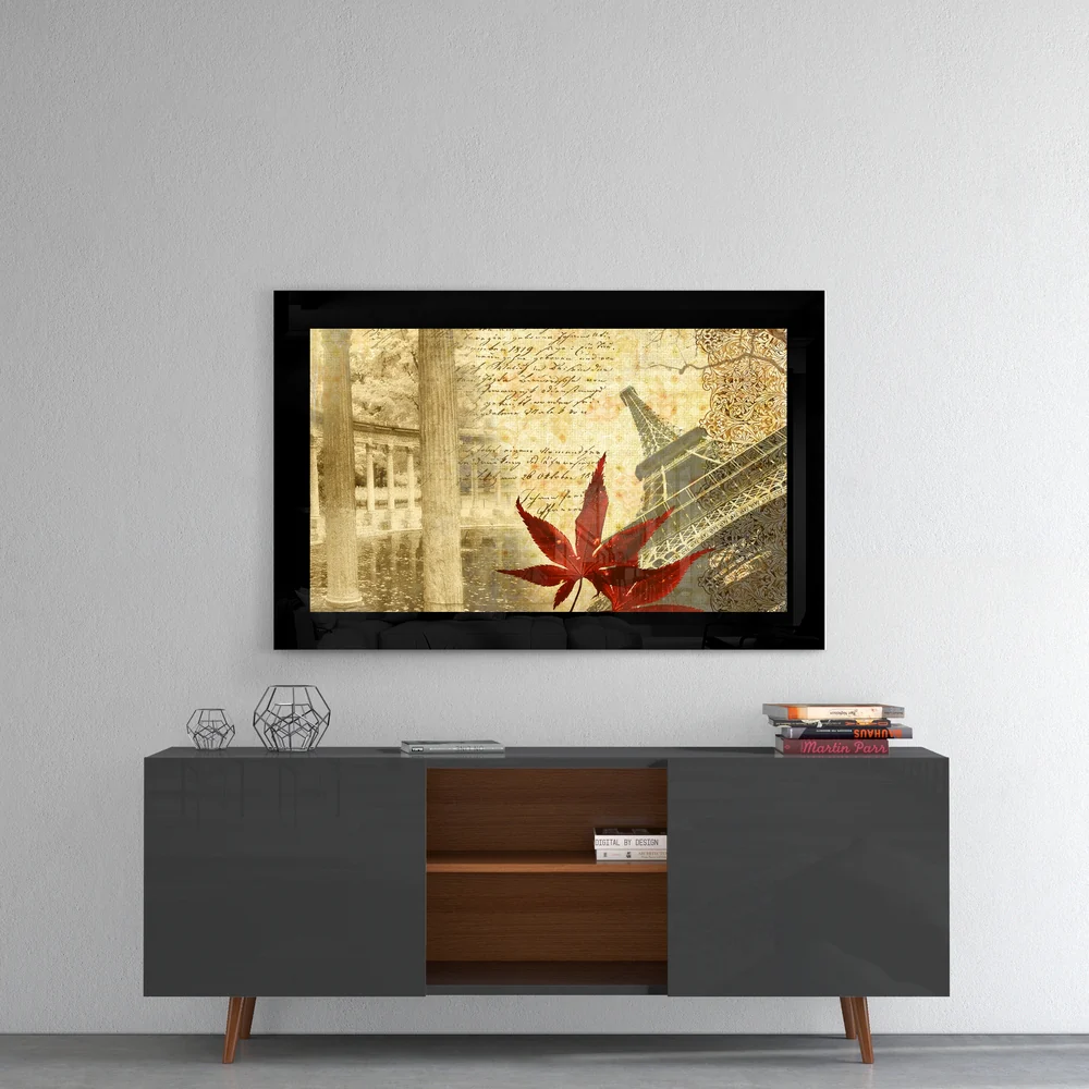 Autumn and Paris Glass Wall Art - Image 4