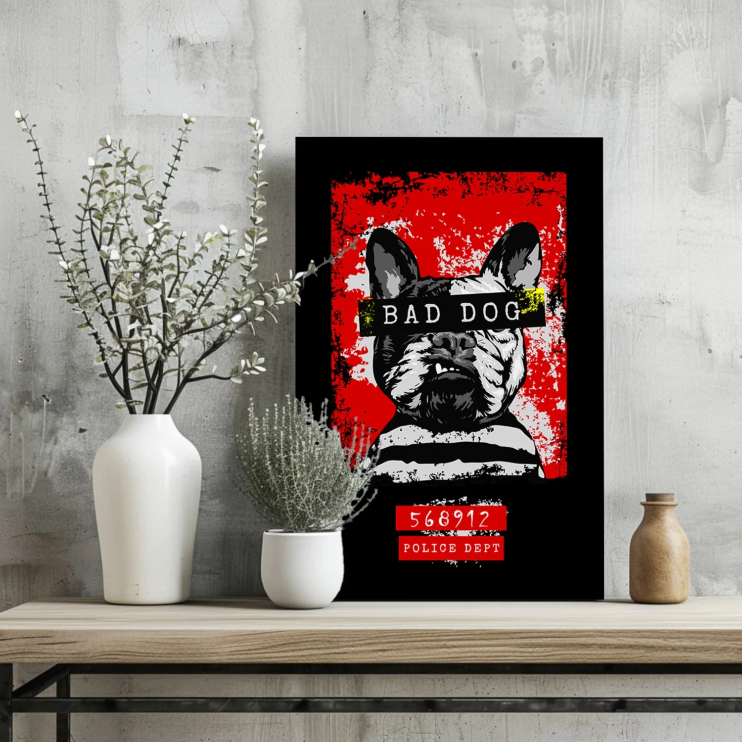 Bad Dog Aluminum Print - Image 2