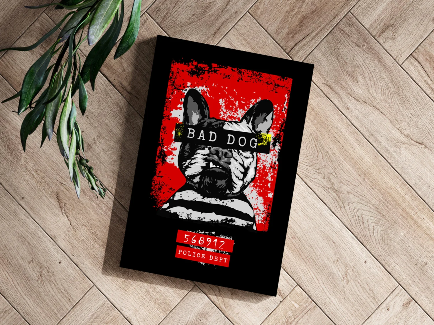 Bad Dog Aluminum Print - Image 3