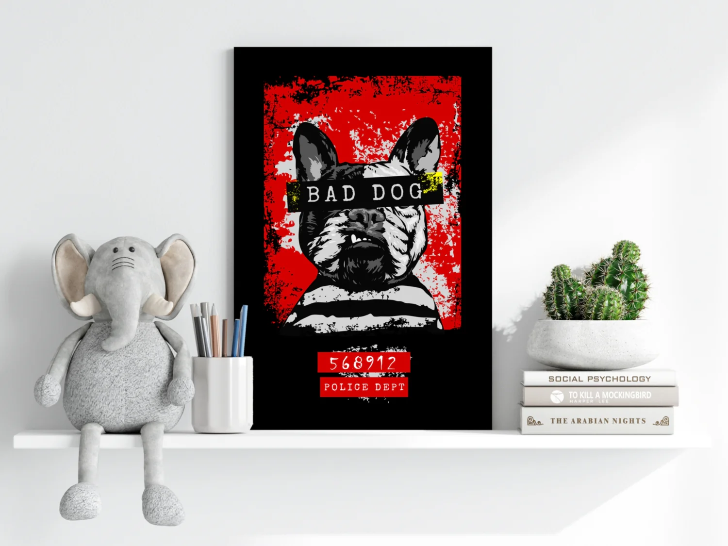 Bad Dog Aluminum Print - Image 6