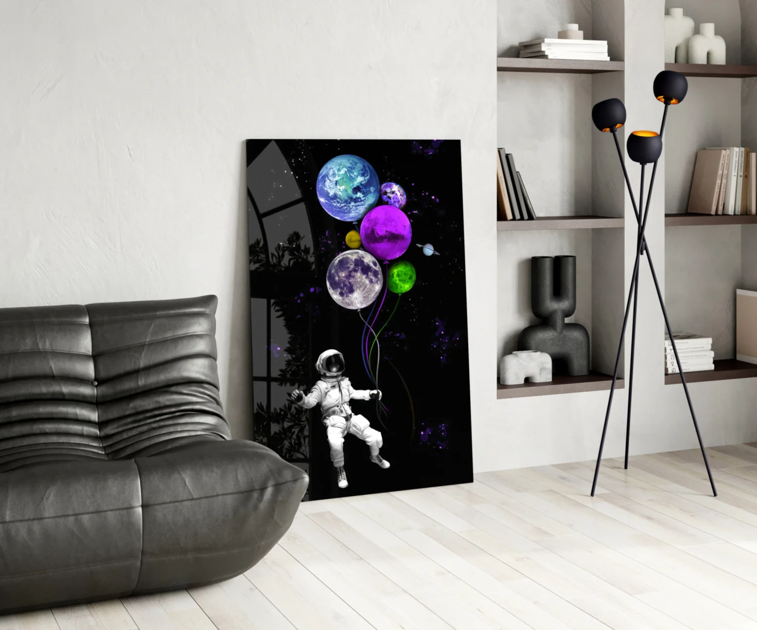 Baloonets Glass Wall Art - Image 5