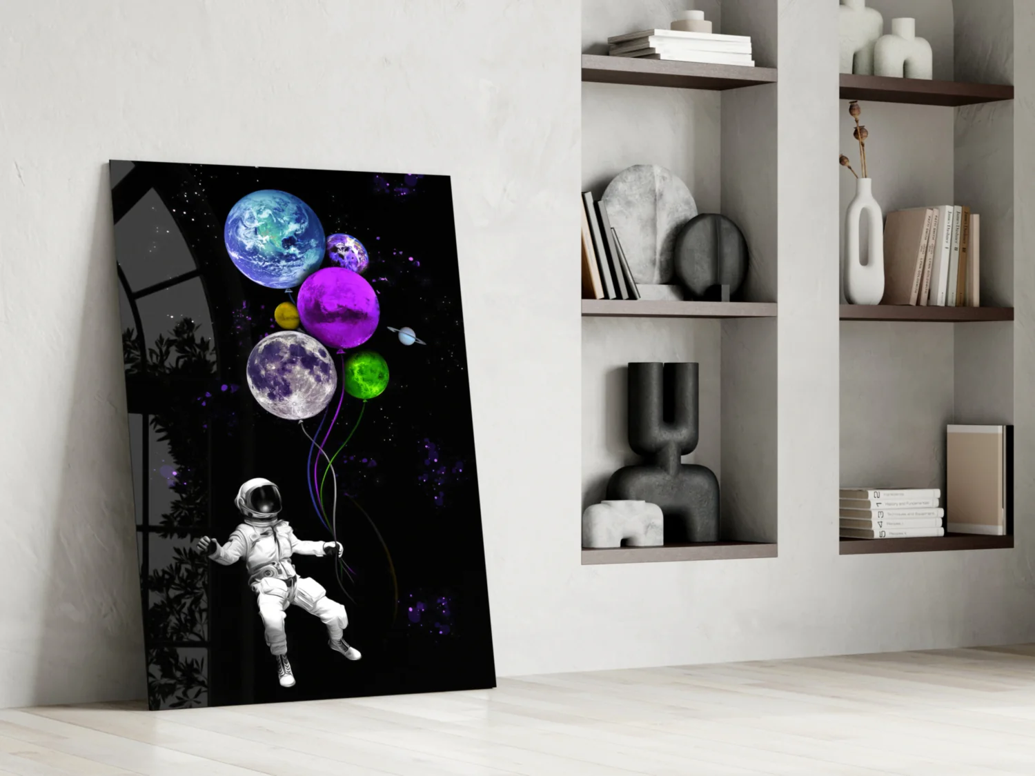 Baloonets Glass Wall Art - Image 6