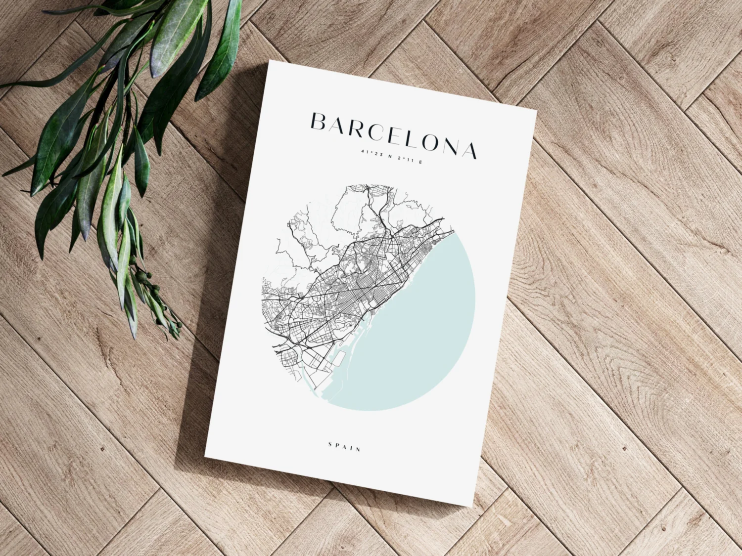 Barcelona V2 Aluminum Print - Image 3
