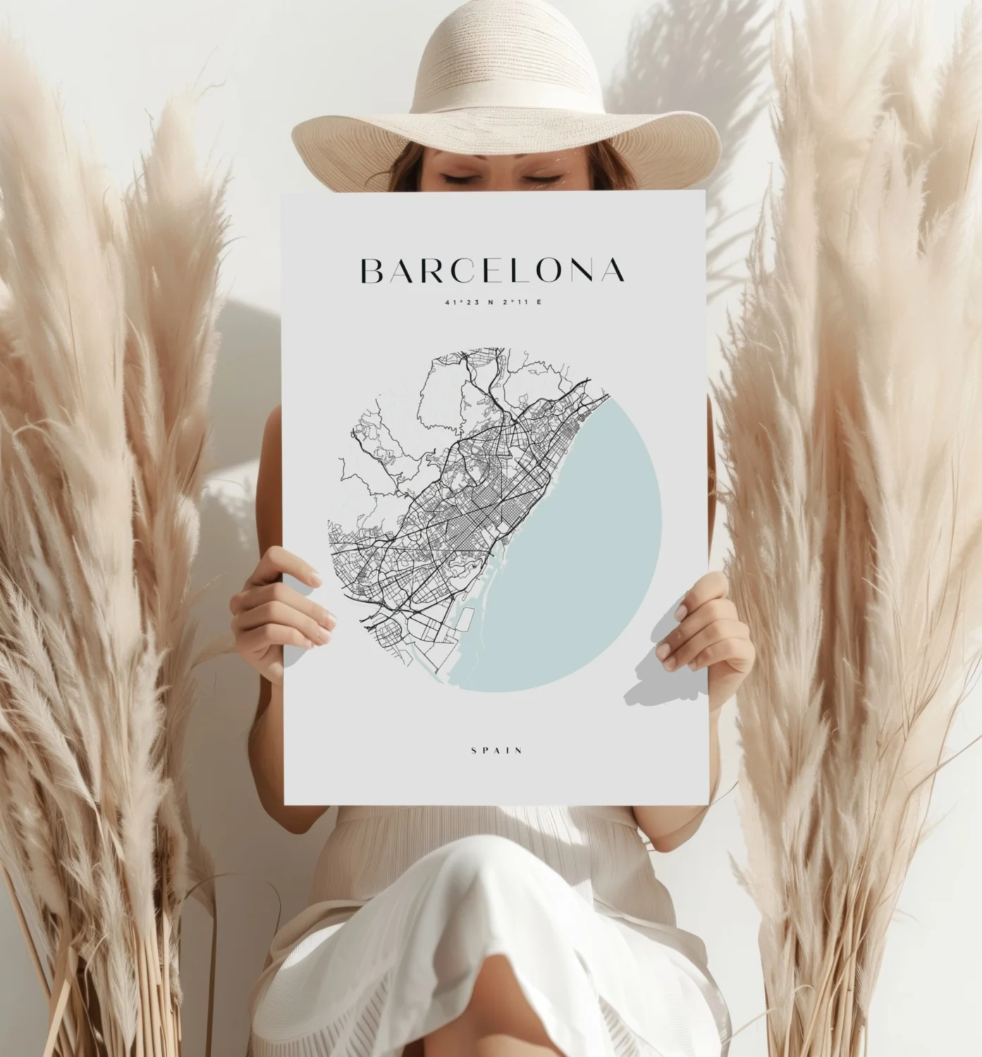 Barcelona V2 Aluminum Print - Image 4