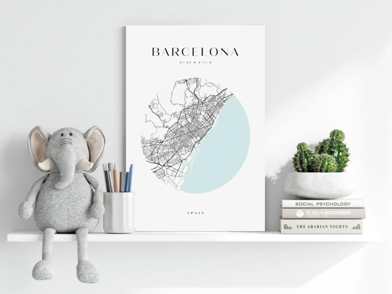 Barcelona V2 Aluminum Print - Image 6