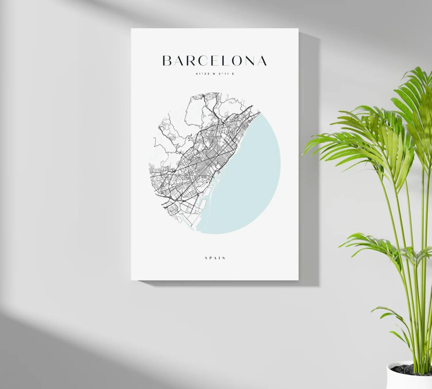 Barcelona V2 Aluminum Print - Image 7
