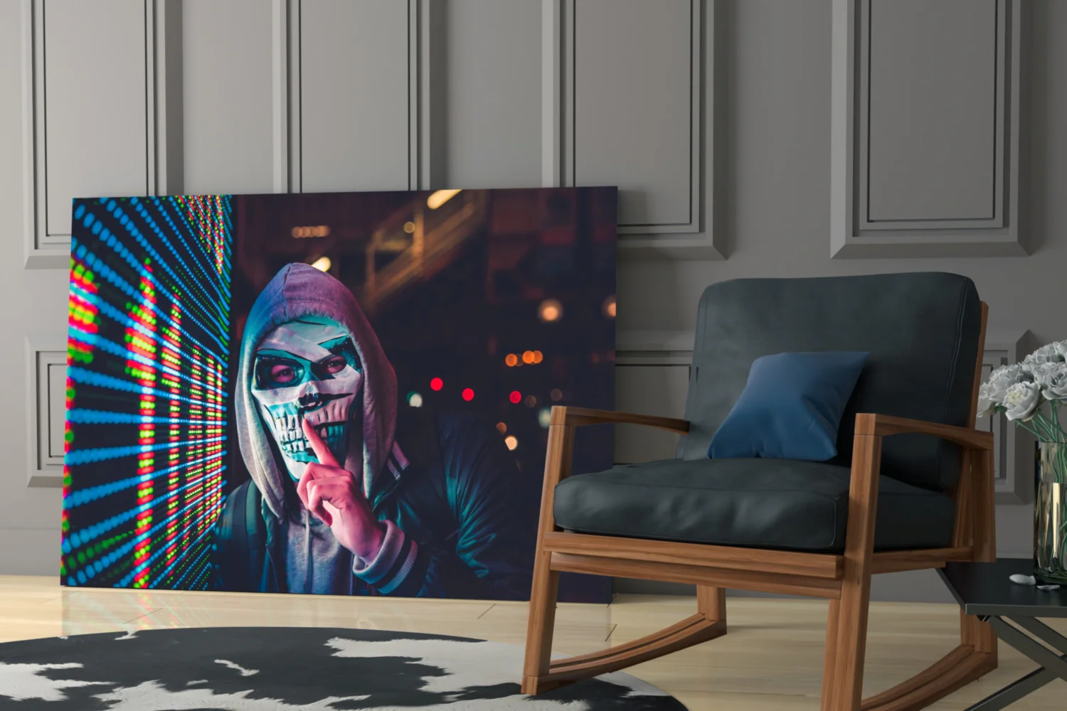 Be quiet! Glass Wall Art - Image 6