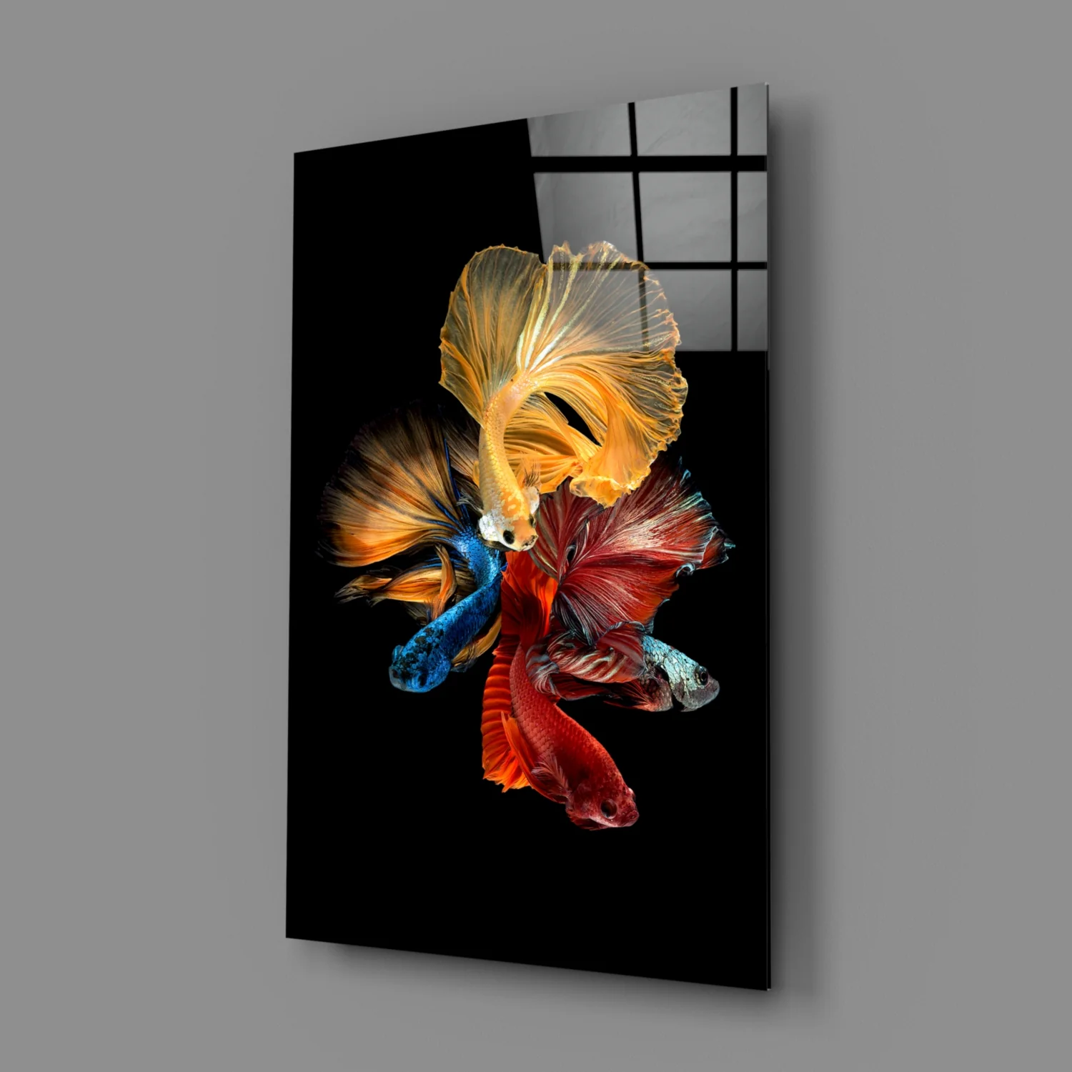 Betta's Dance Glass Wall Art - Image 2