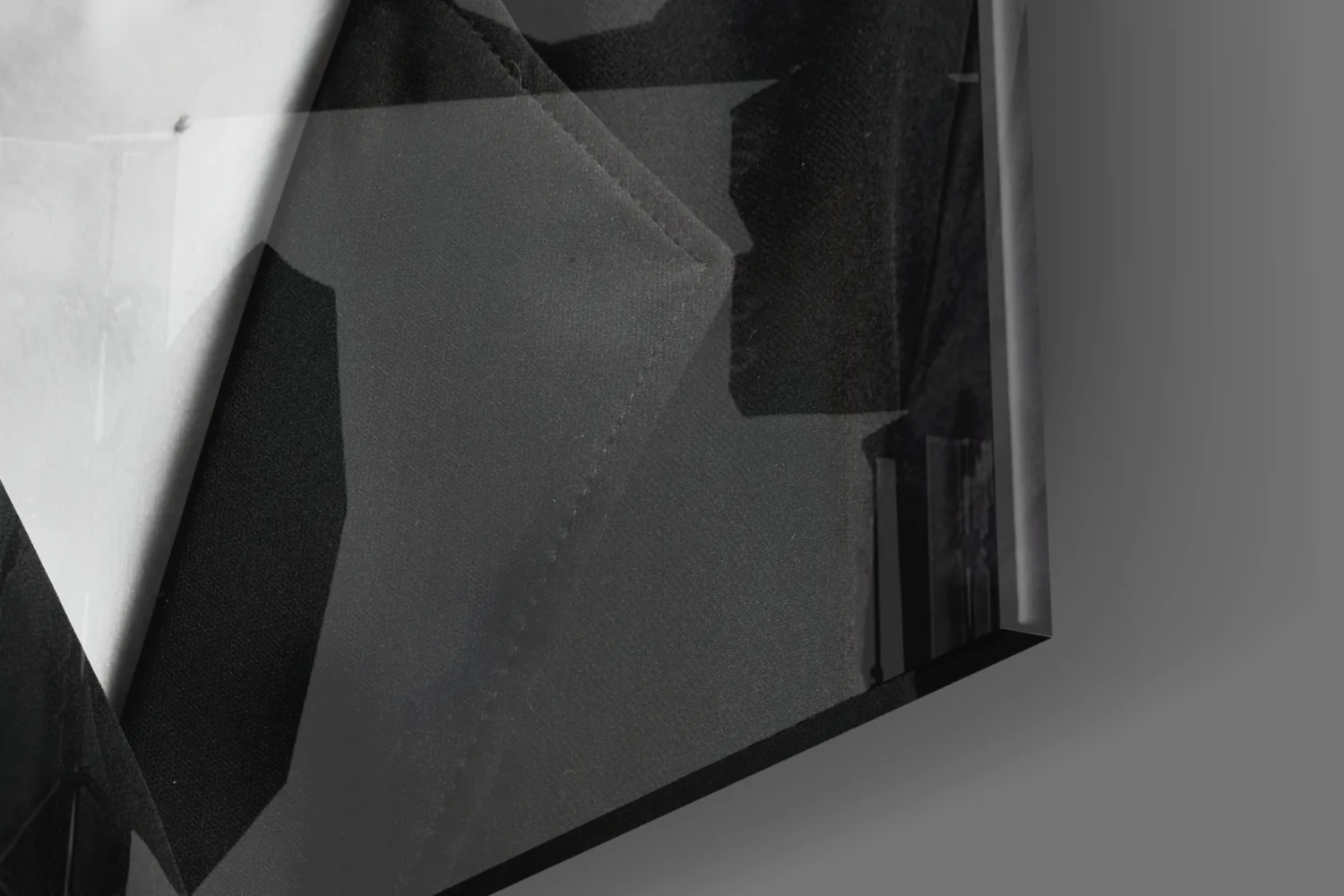 Black and White Woman Glass Wall Art - Image 7